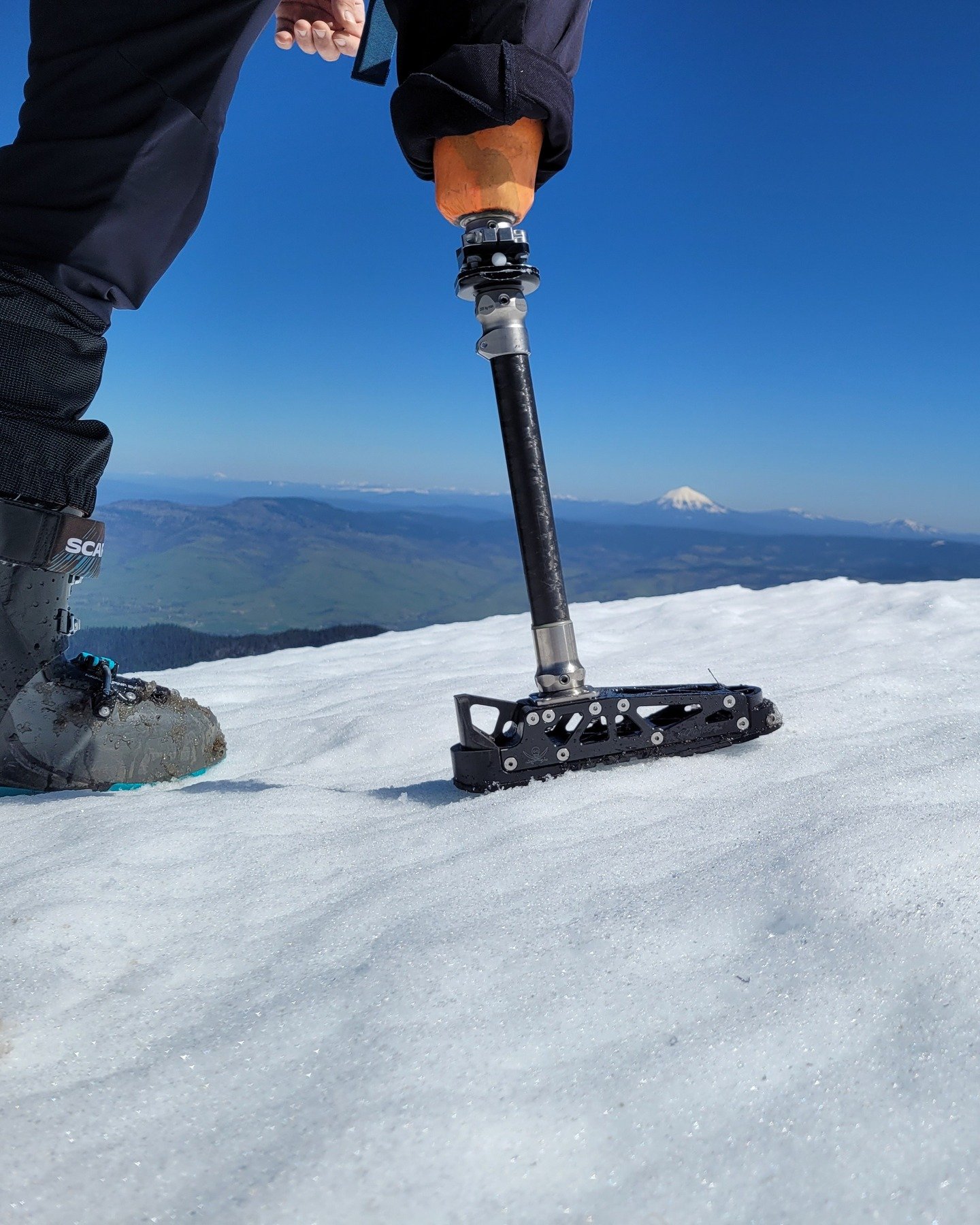 PF260 Mountaineering Attachment.

https://www.summitstep.com.au/prosthetics/pf260