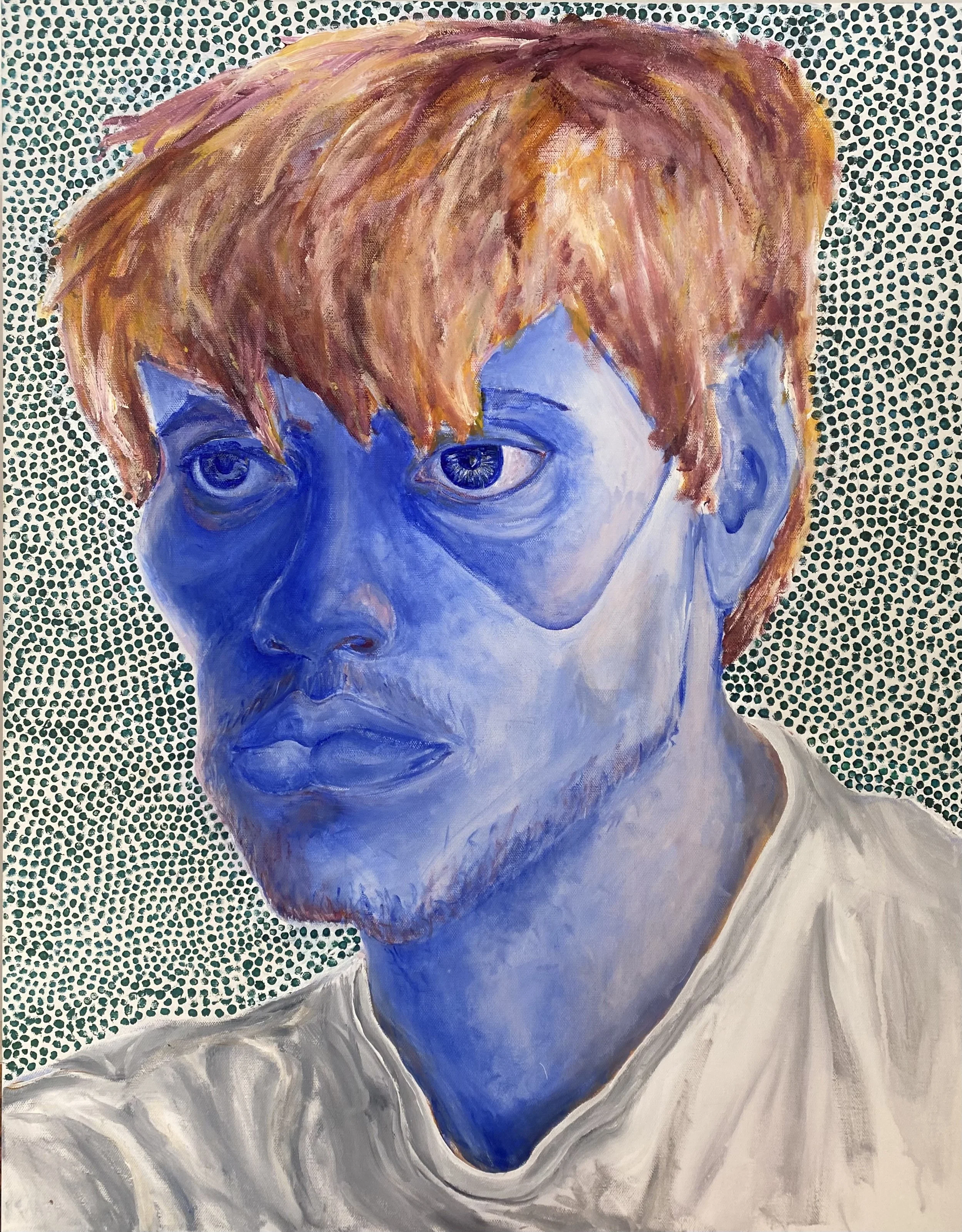 Self Portrait Blue