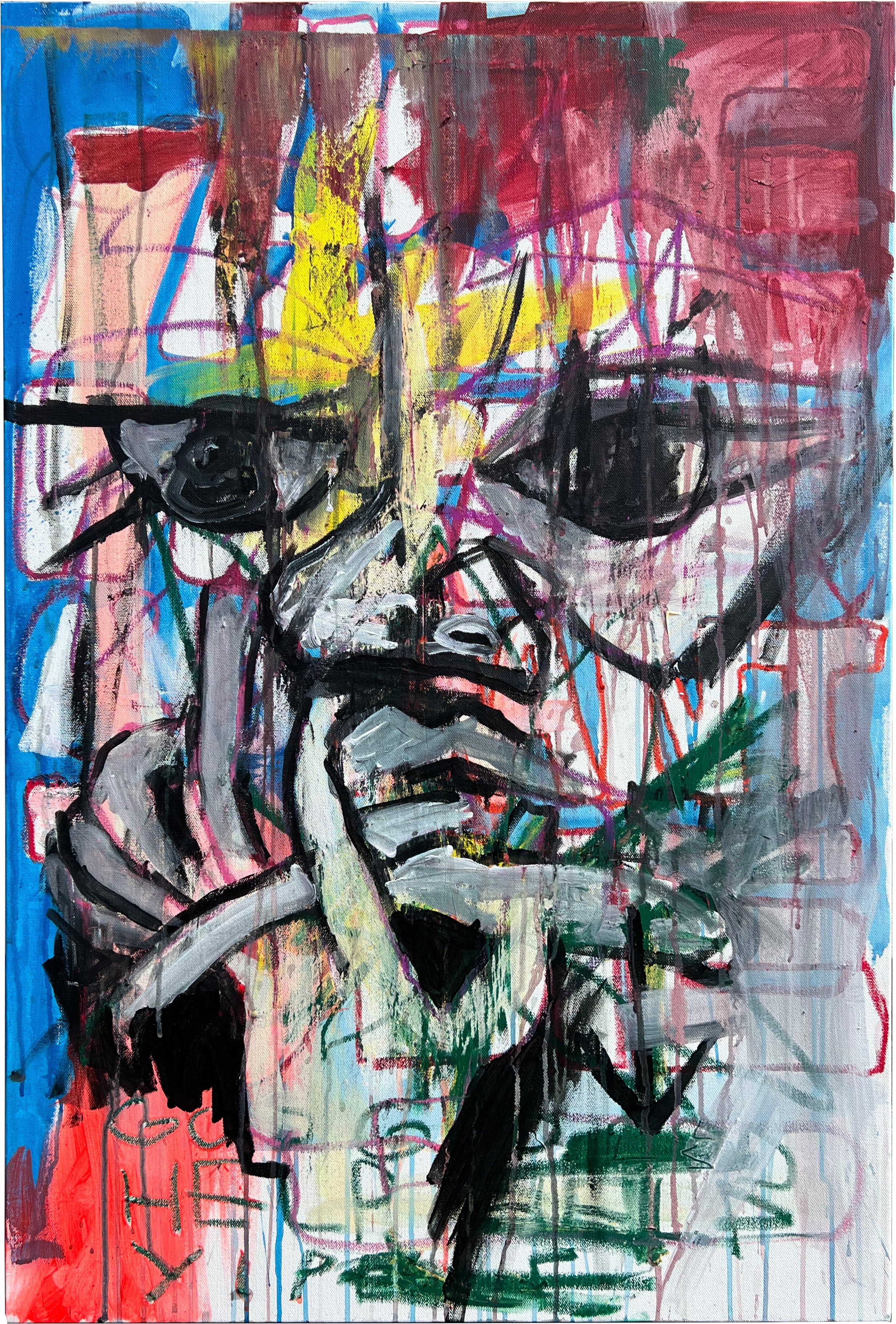 Self Portrait With Cigarette 