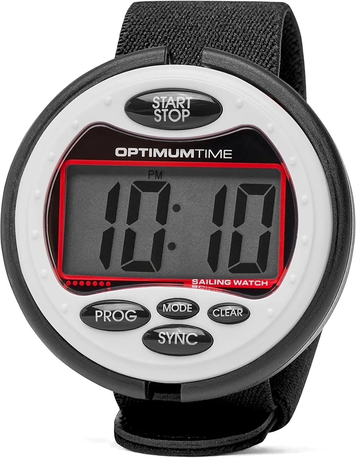 Optimum Time Series 3 Sailing Yachting and Dinghy Watch in White - Water Resistant Race Timer for Sailing Yachting and Dinghy