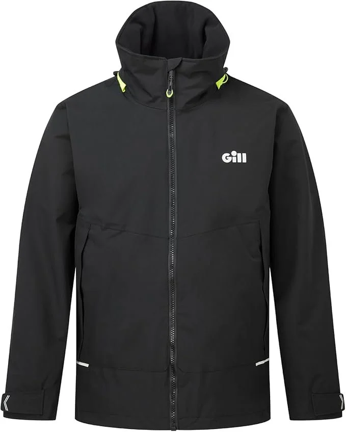 Gill Mens OS3 Coastal Sailing Jacket - Waterproof, Breathable &amp; Stain Repellent
