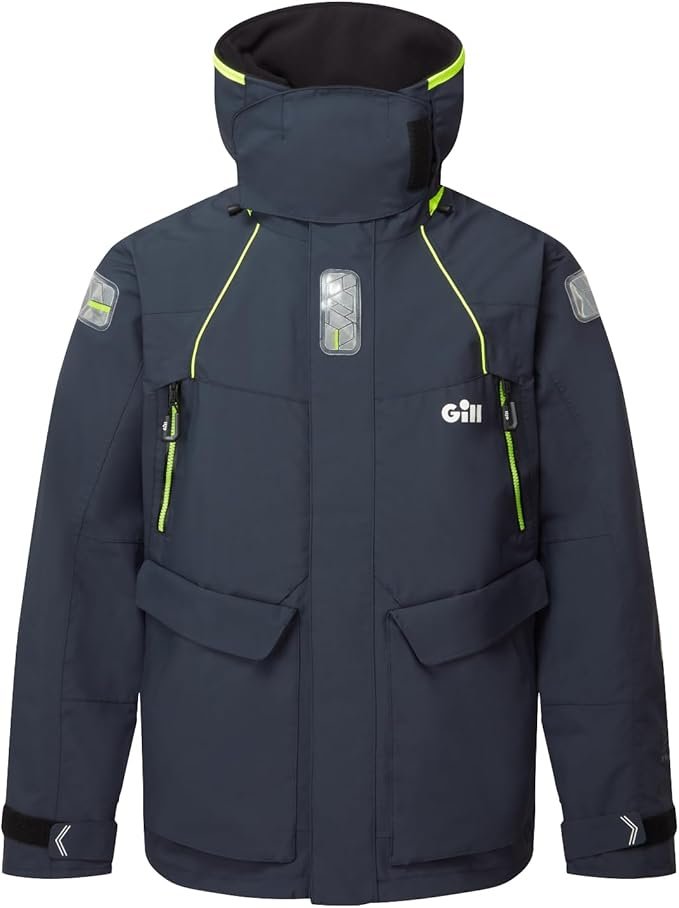 Gill Mens OS2 Offshore Sailing Jacket - Waterproof, Windproof &amp; Breathable