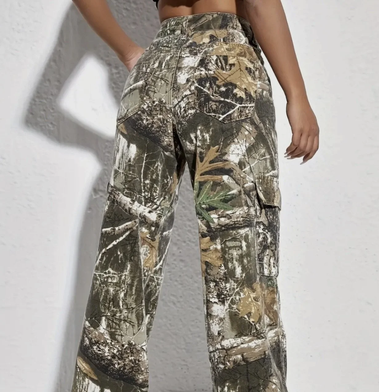 CAMO CHAOS JEANS