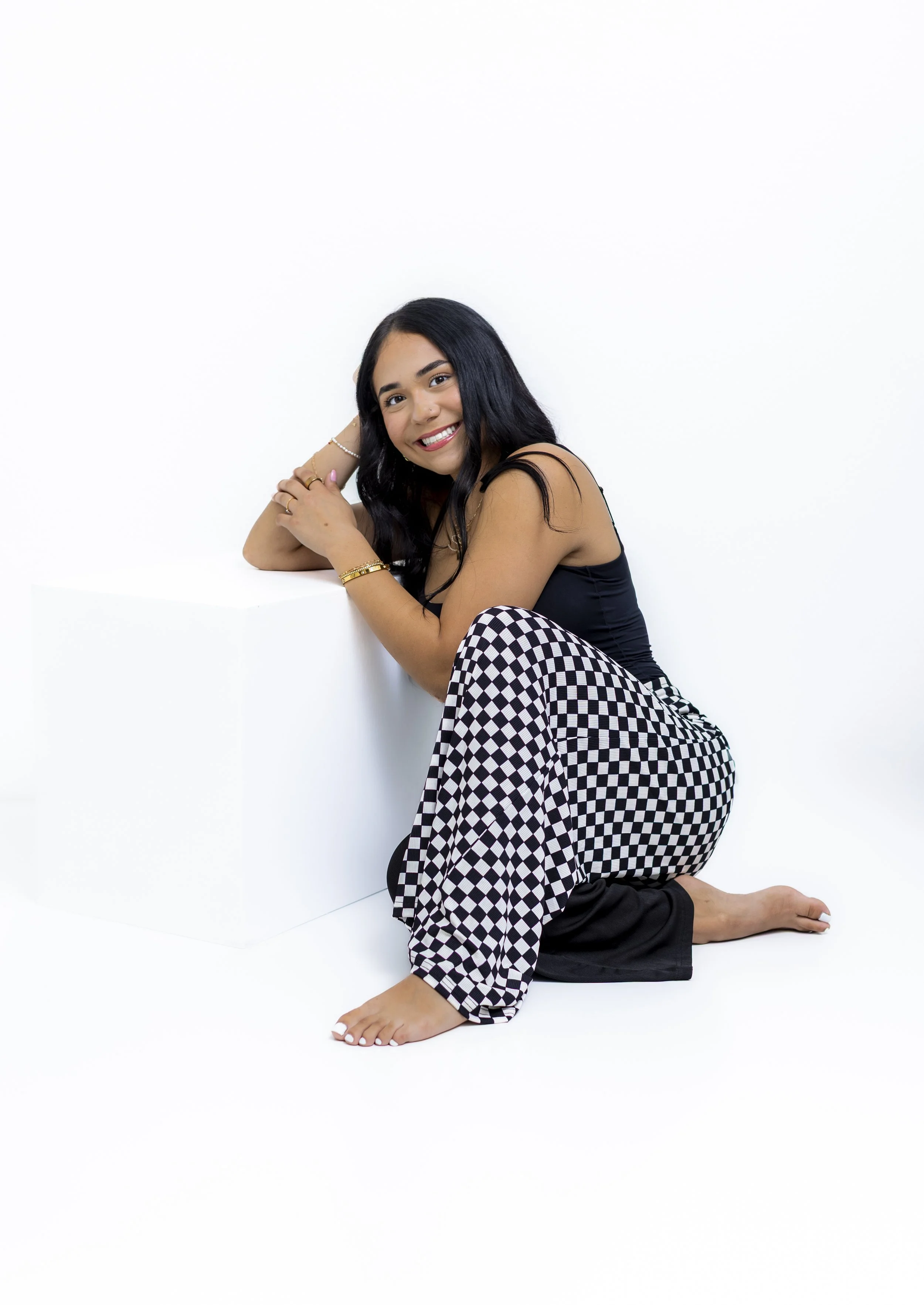 CHECKERED HALF & HALF EMY AVE