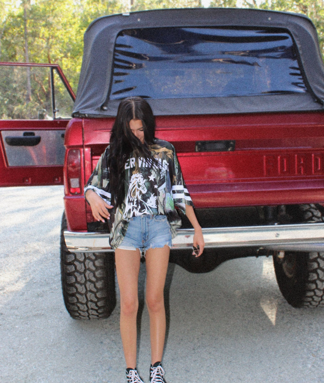 DARLIN CAMO MESH JERSEY