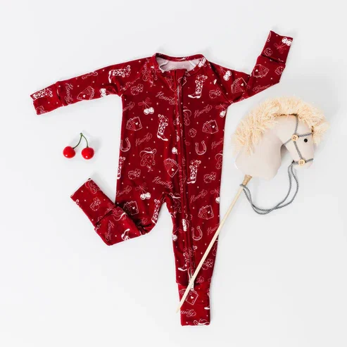 COWGIRL BAMBOO ONESIE