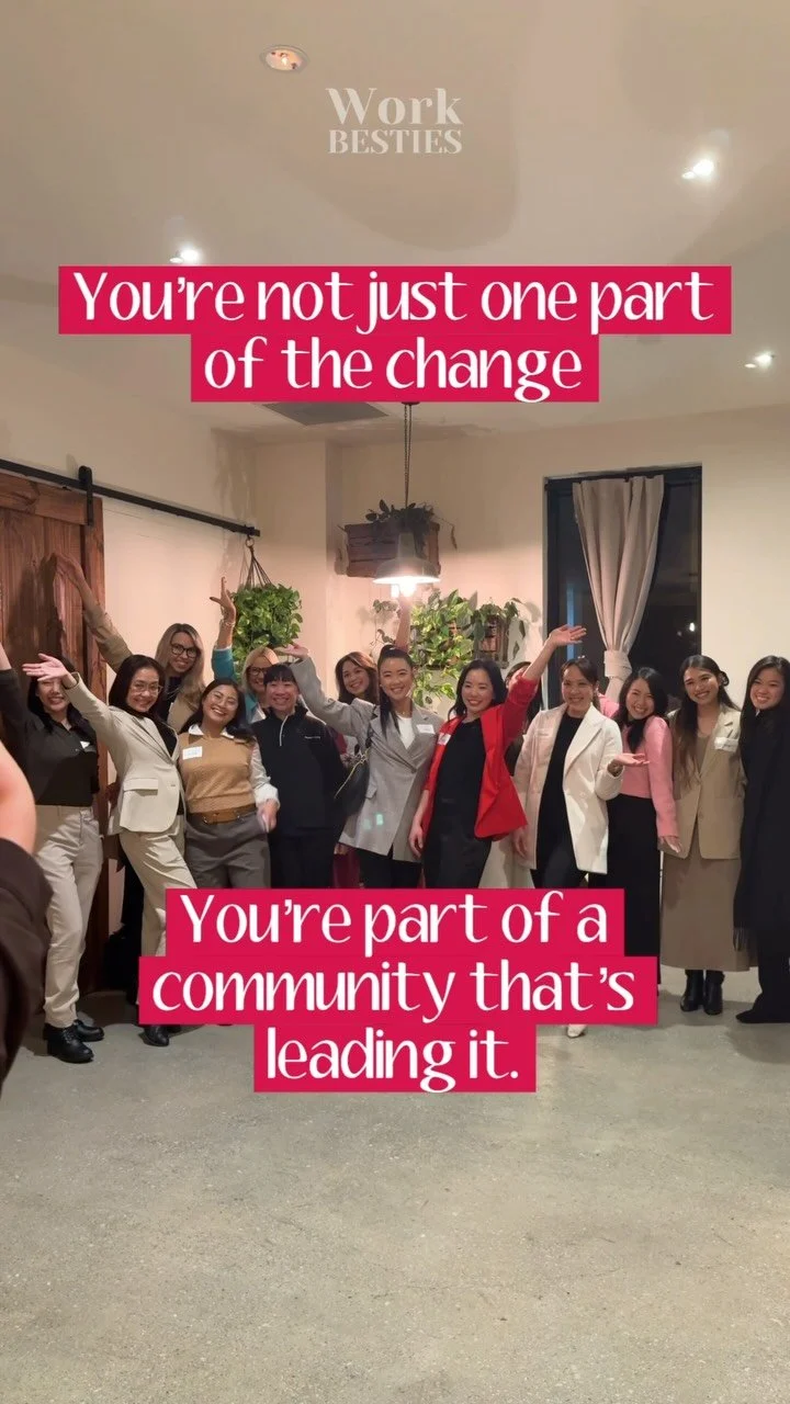 Big change starts small.
And it starts with us.
When we know our strengths, own our superpowers, and back each other, we will shift the dial.
Every conversation.
Every moment of support.
Every ask.
It all matters.
Because together we can can creat