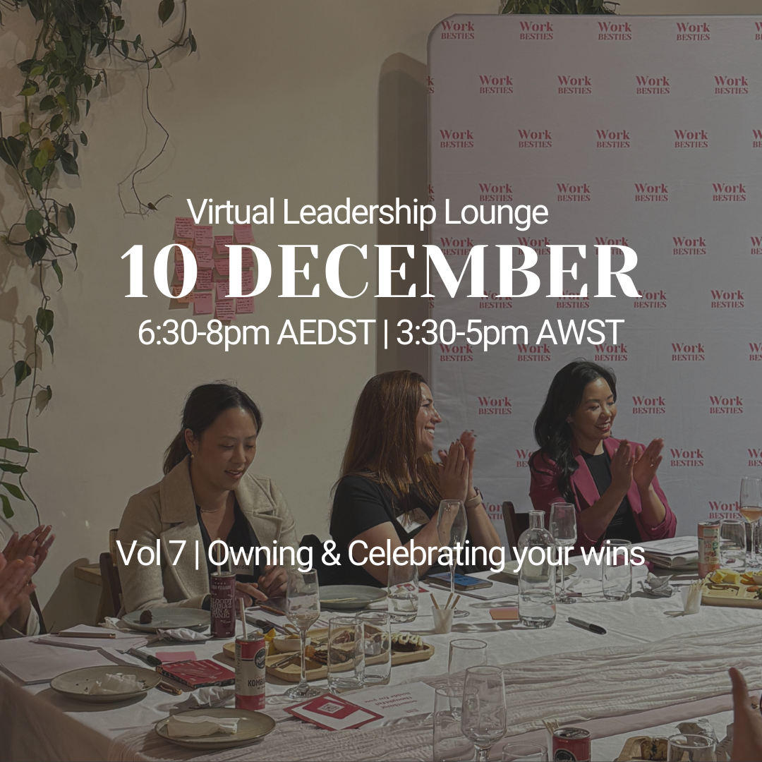 Leadership Lounge Vol 7 (virtual):  Owning your Wins