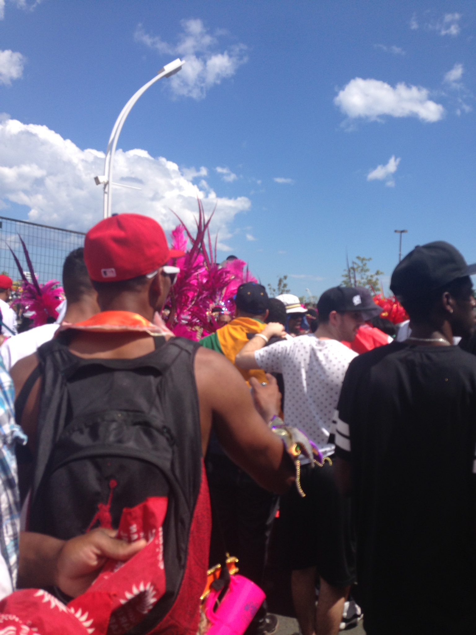 Non-masqueraders at judging point