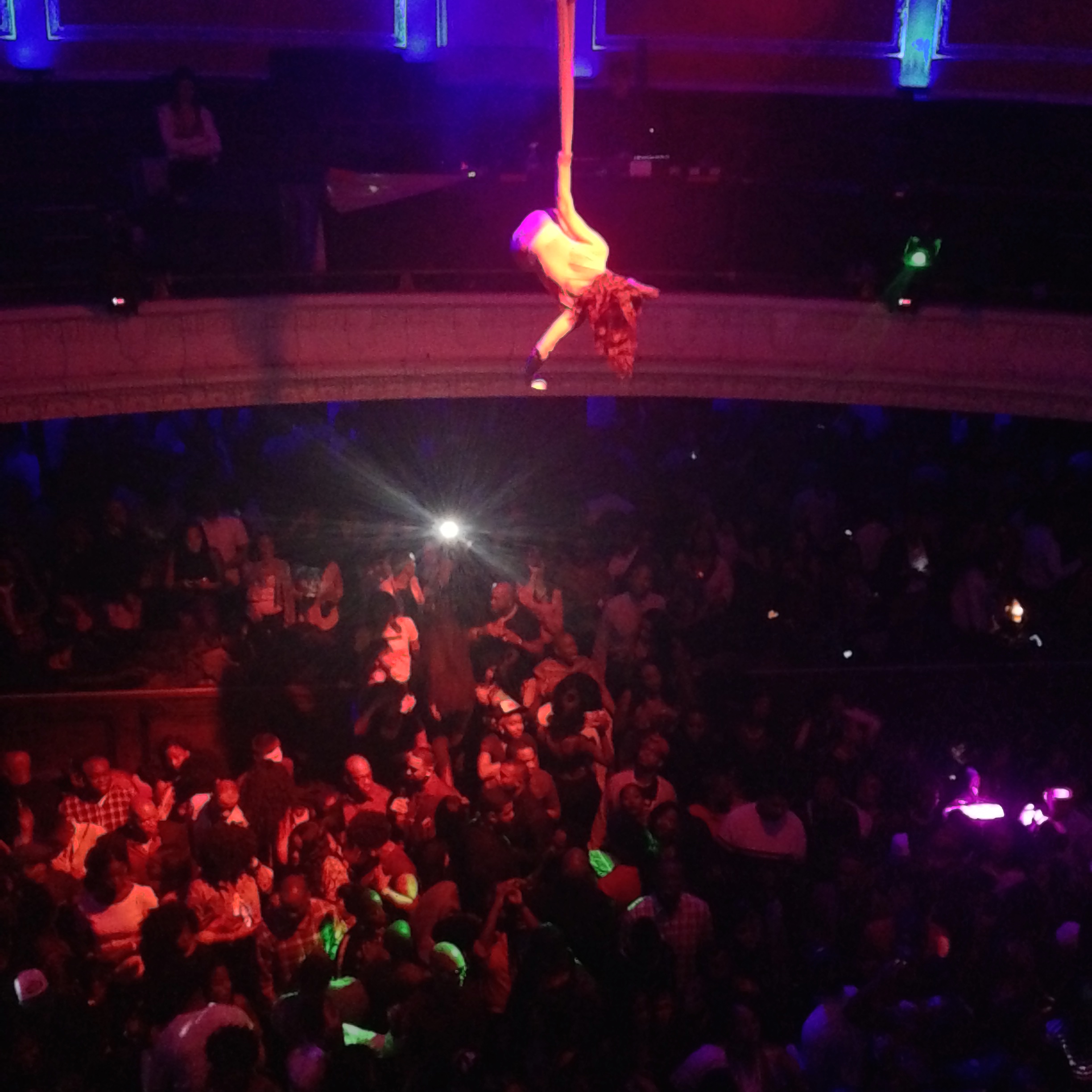 Trucked crowd&nbsp;