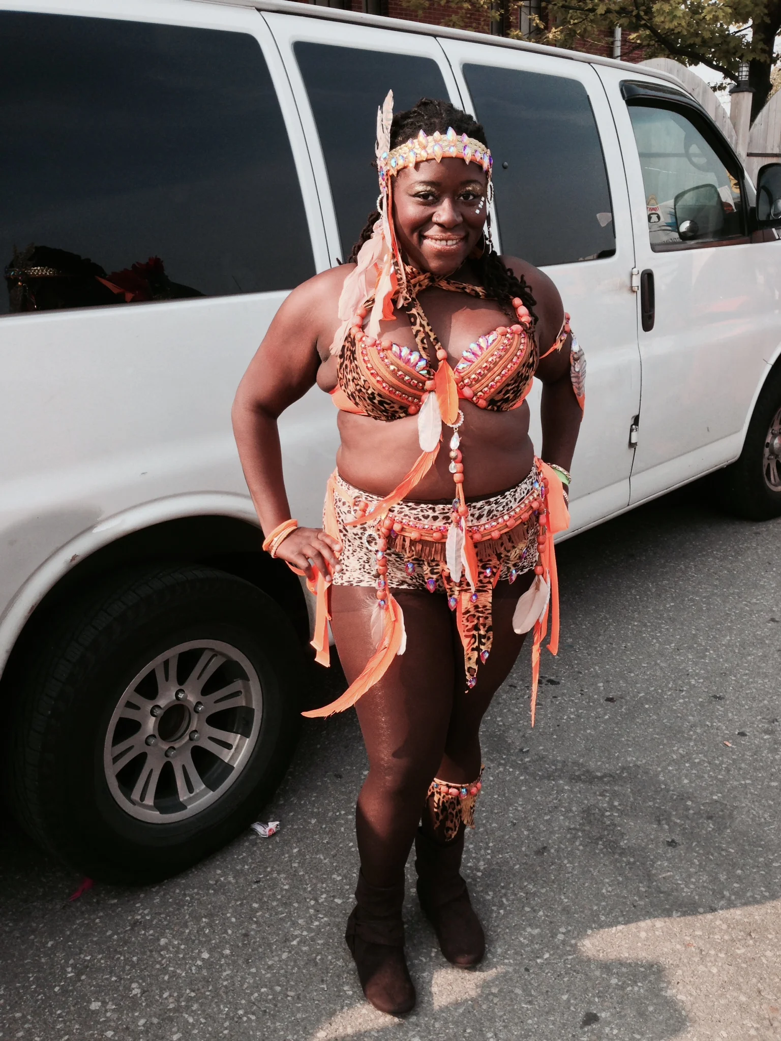 DysChick in Amazonia costume