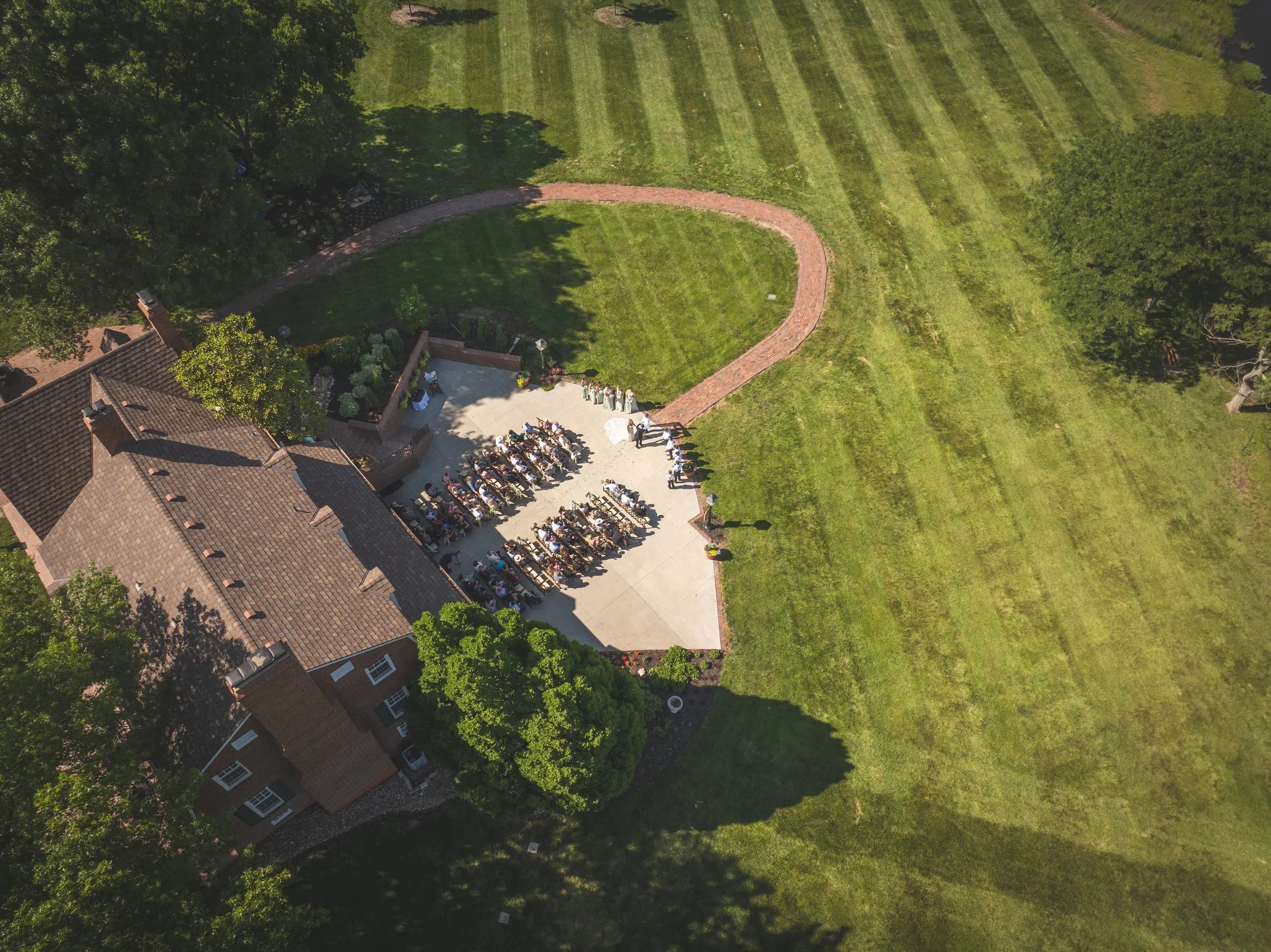 Seeing your wedding day from a higher perspective 