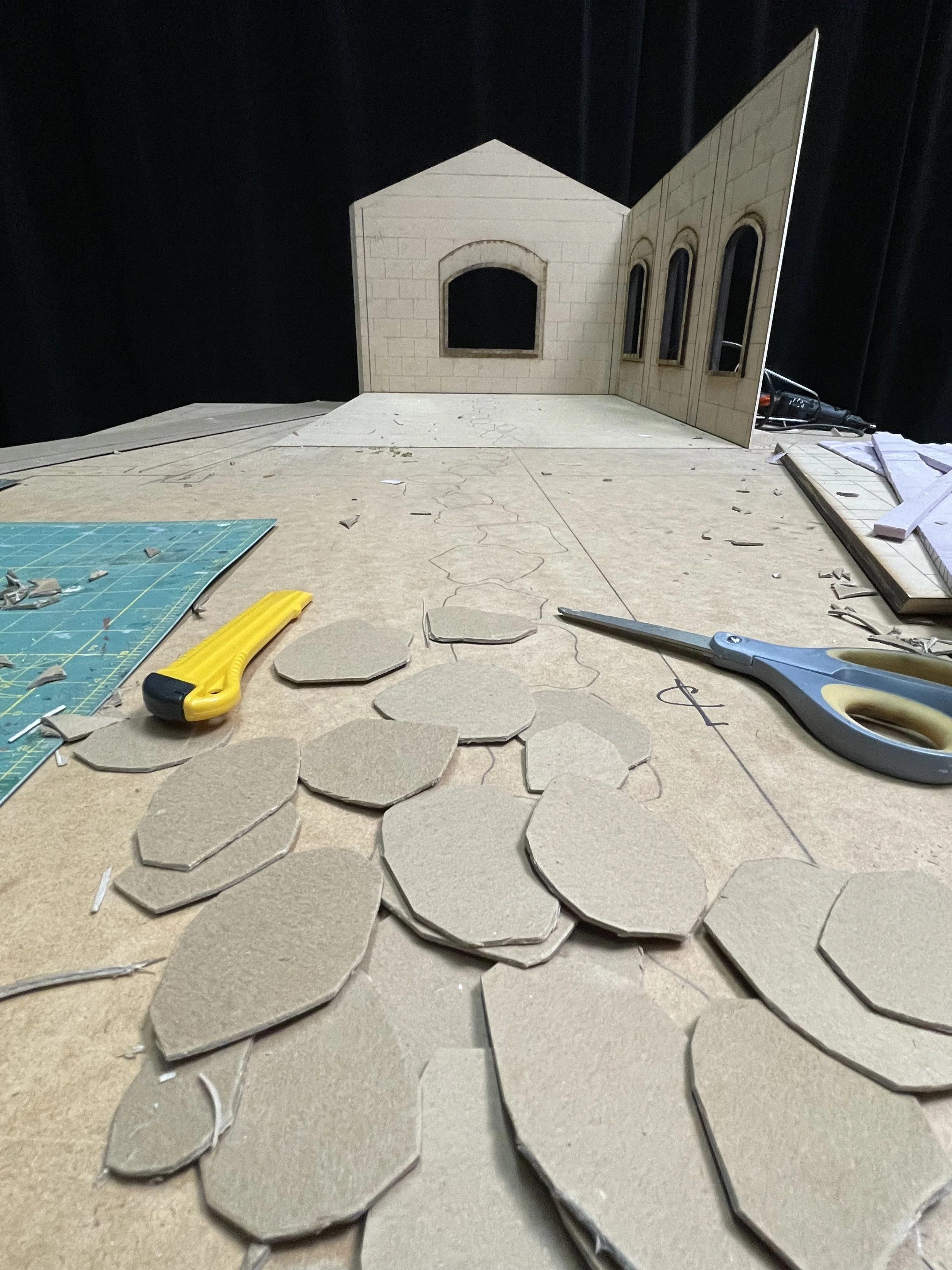 Princess & Goblin Teaser | Open The Portal  | Prop and stage fabrication and painting
