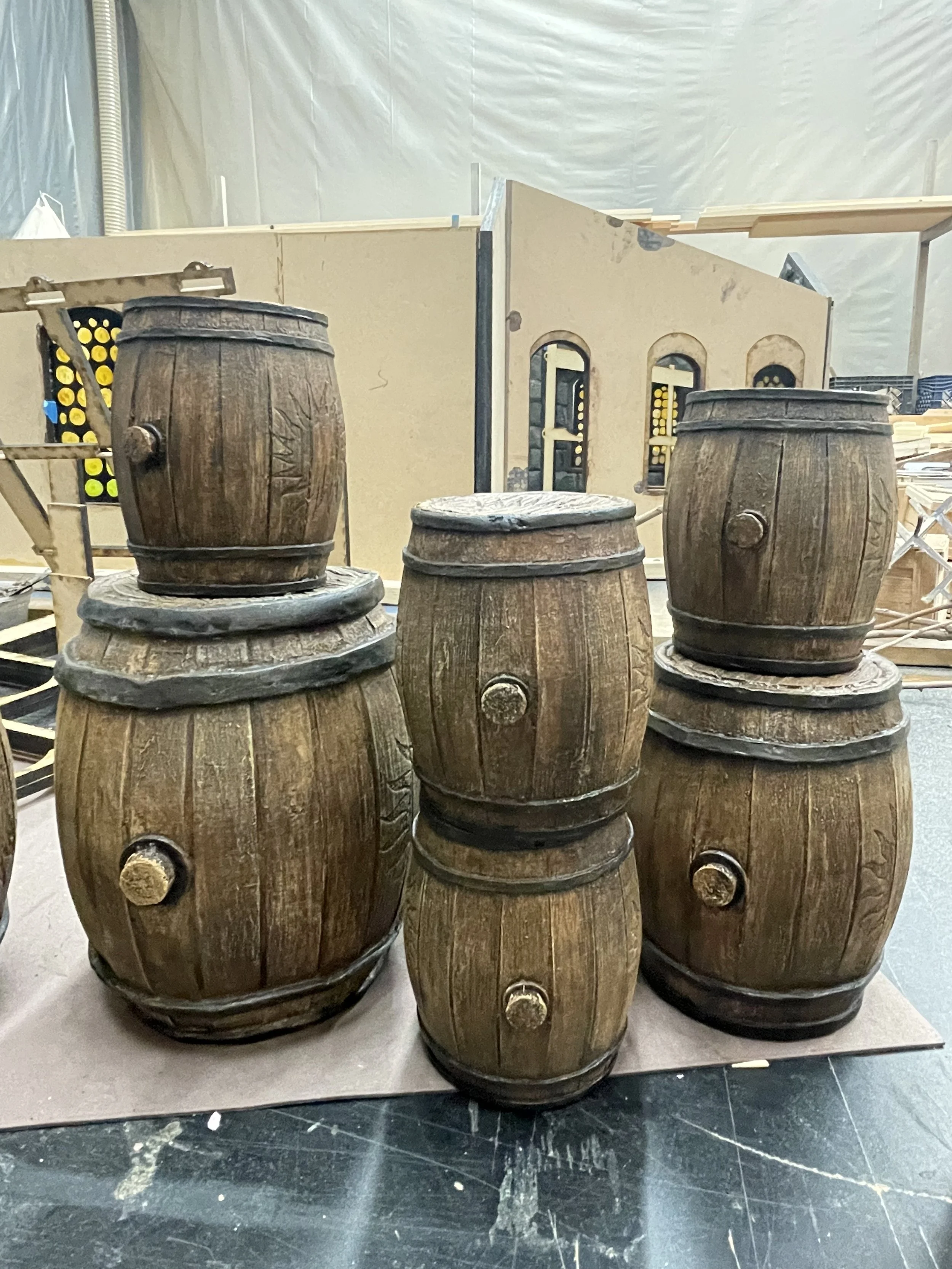 Princess & Goblin Teaser | Open The Portal  | Prop and stage fabrication and painting
