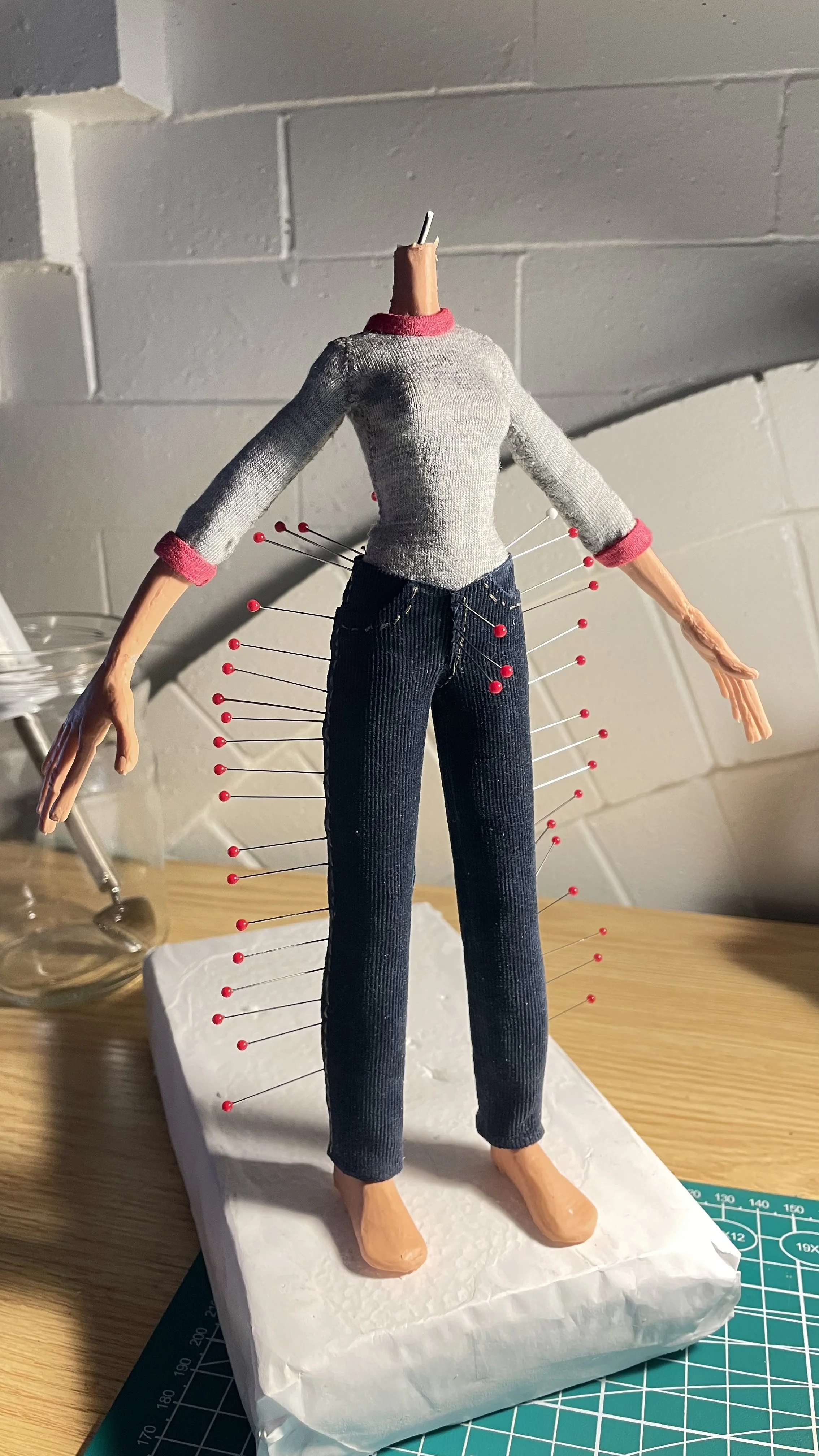 Costume fabrication for stop motion puppet | Annika Schindler 's Art + Science of Making Miniature Costumes Course 