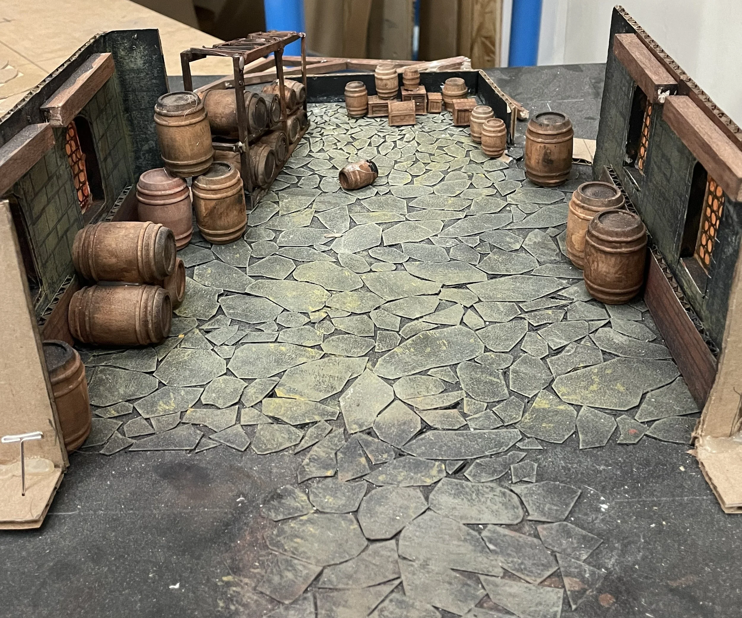 Princess & Goblin Teaser | Open The Portal  | Prop and stage fabrication and painting
