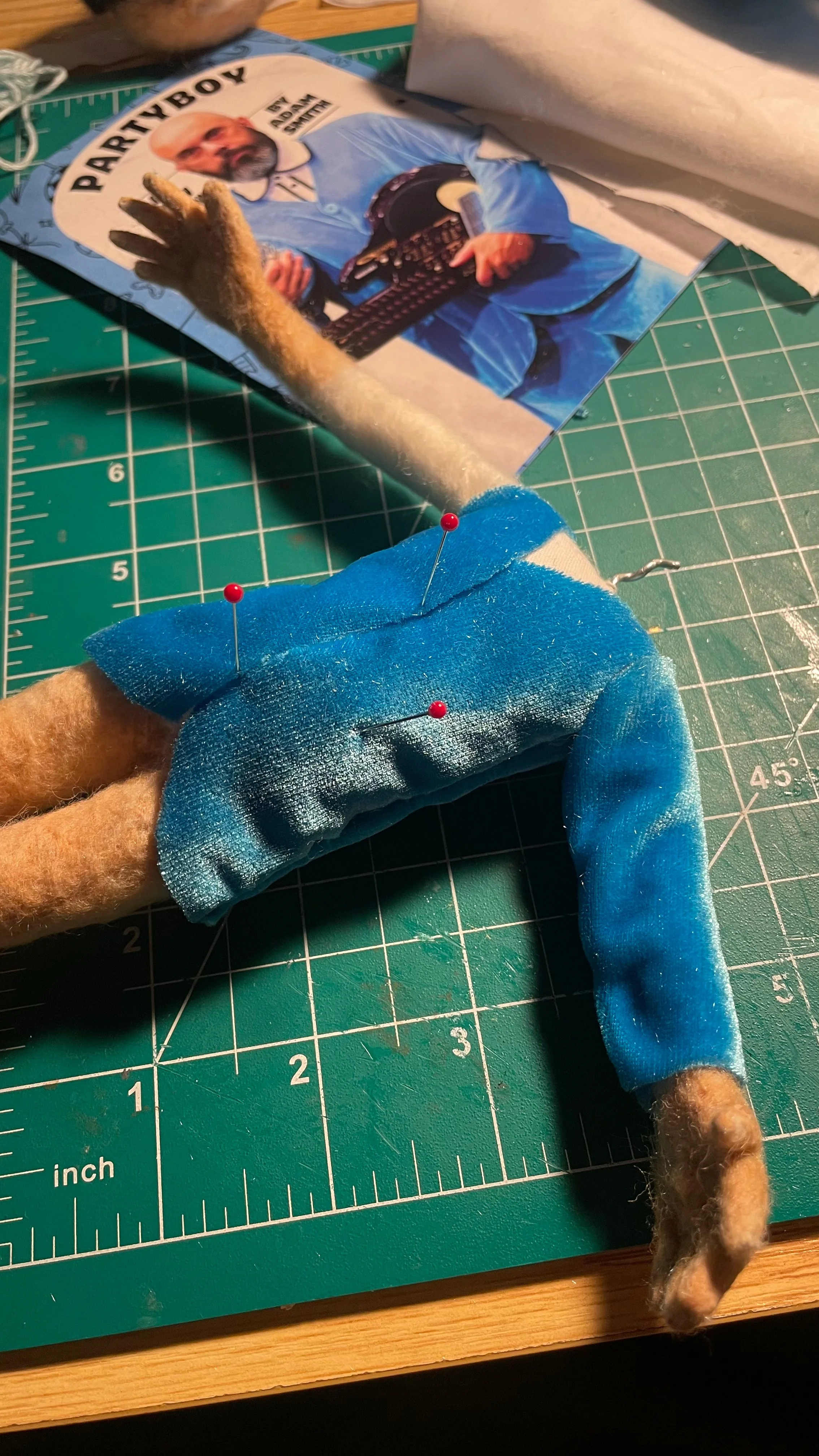 Puppet and costume fabrication | PARTYBOY show by Adam Smith premiered in Hollywood Fringe Festival