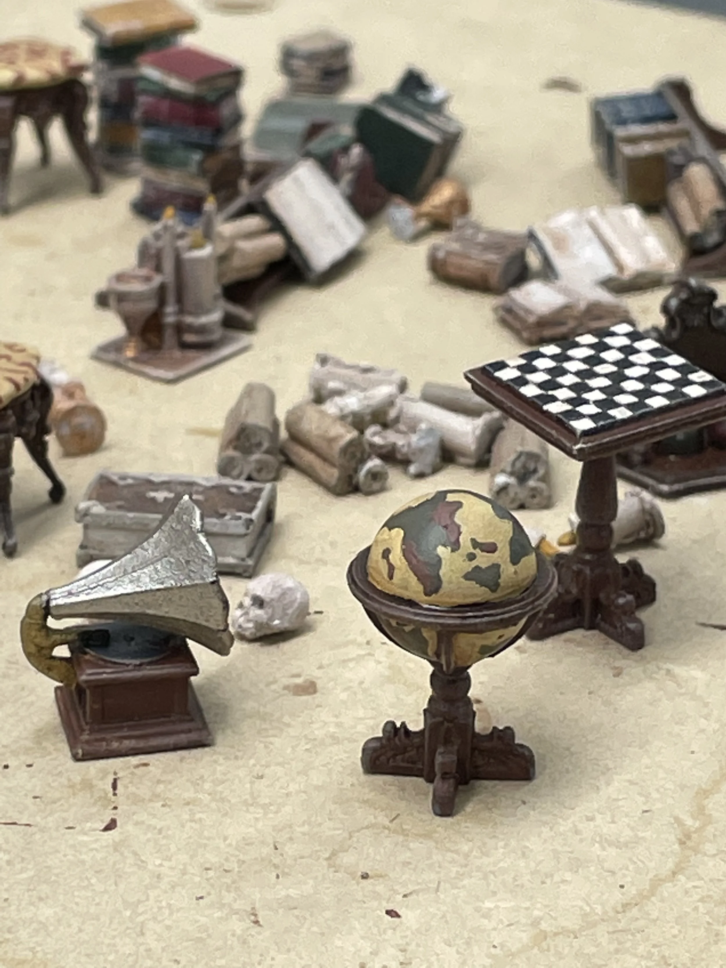 Dimension 20 | Fantasy High Junior Year | Prop and stage fabrication/painting/needle felting