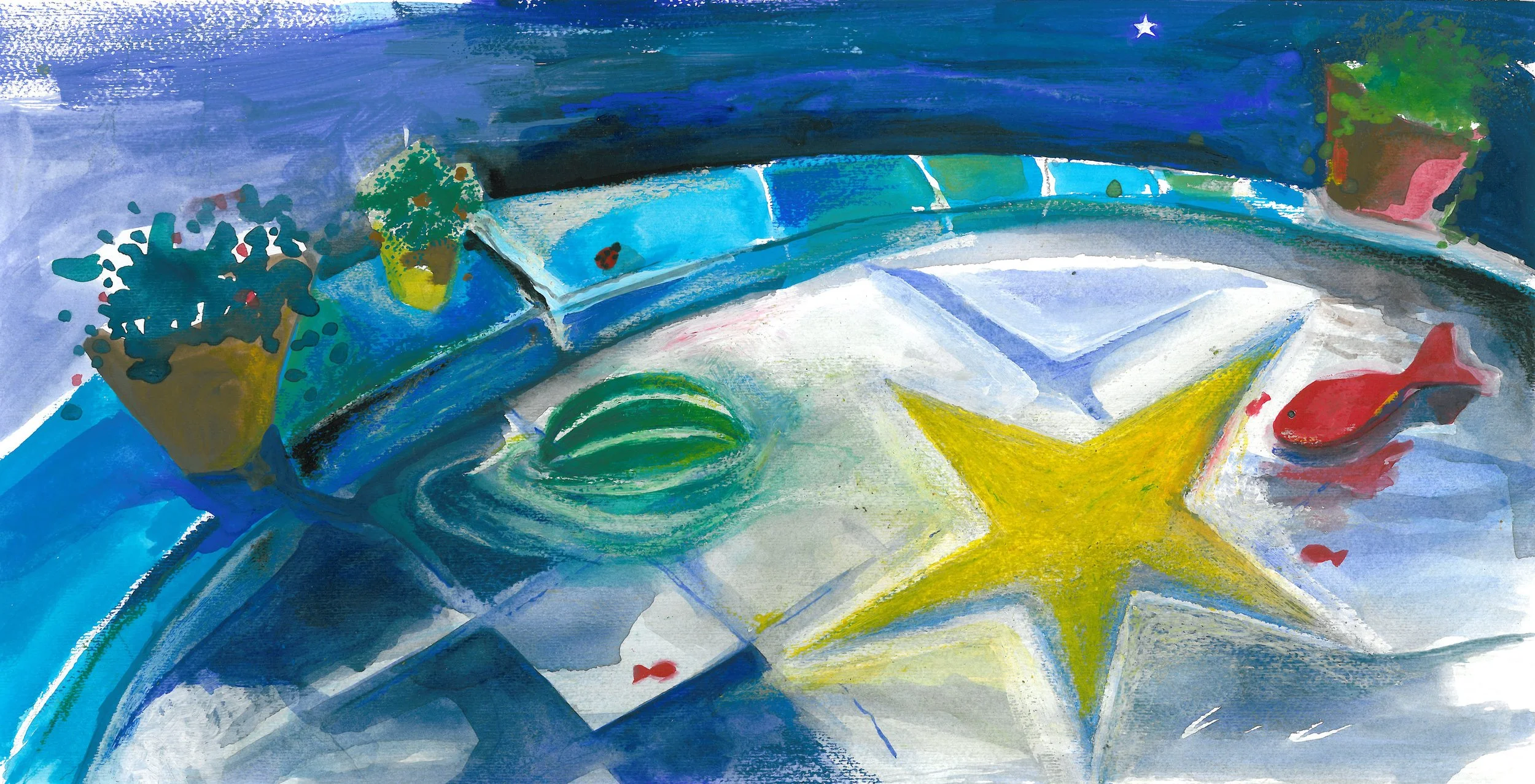 Star That Fell written by Karen Hayles Illustration by Ayrin Gharibpour