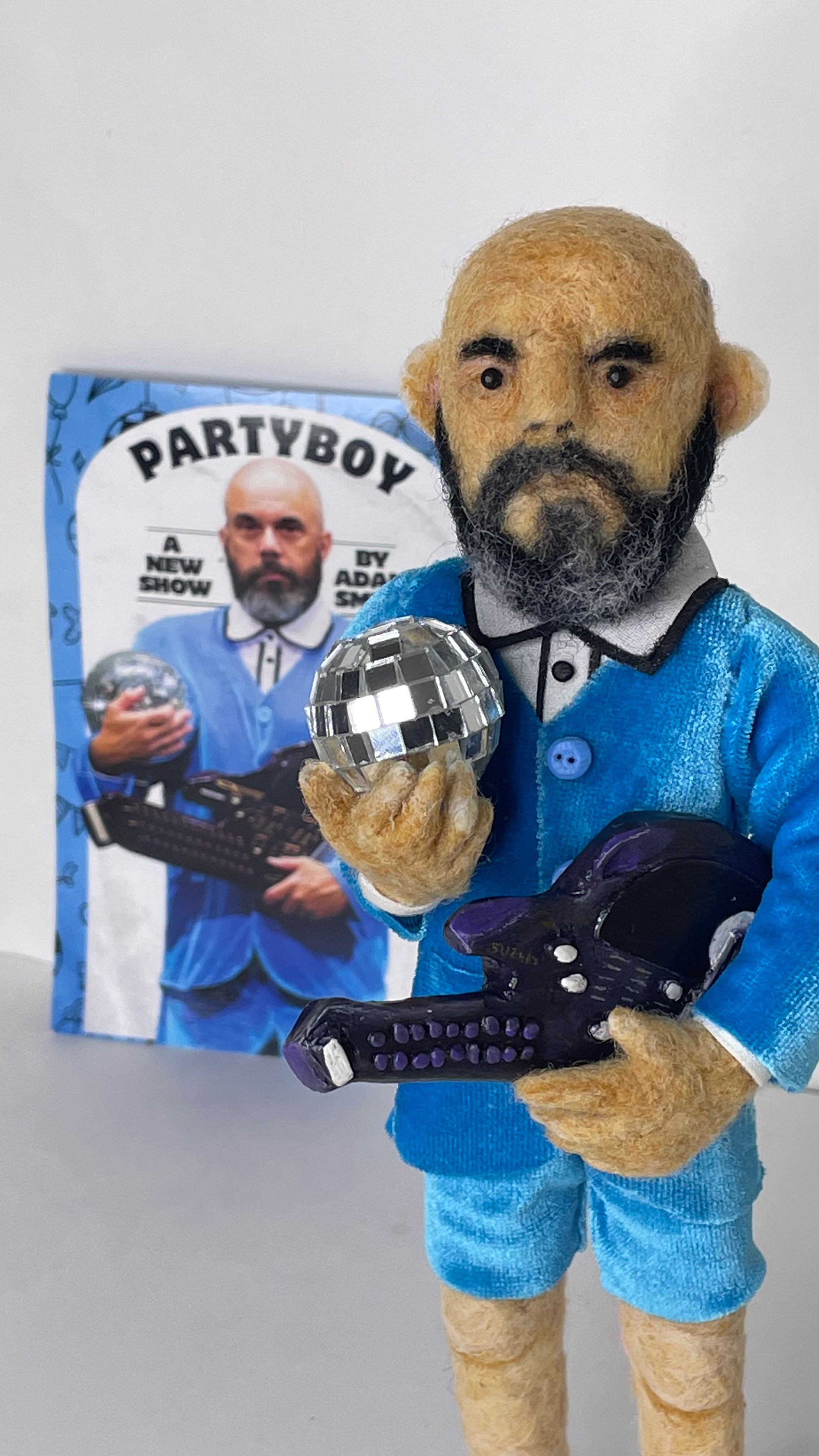 Puppet and costume fabrication | PARTYBOY show by Adam Smith premiered in Hollywood Fringe Festival