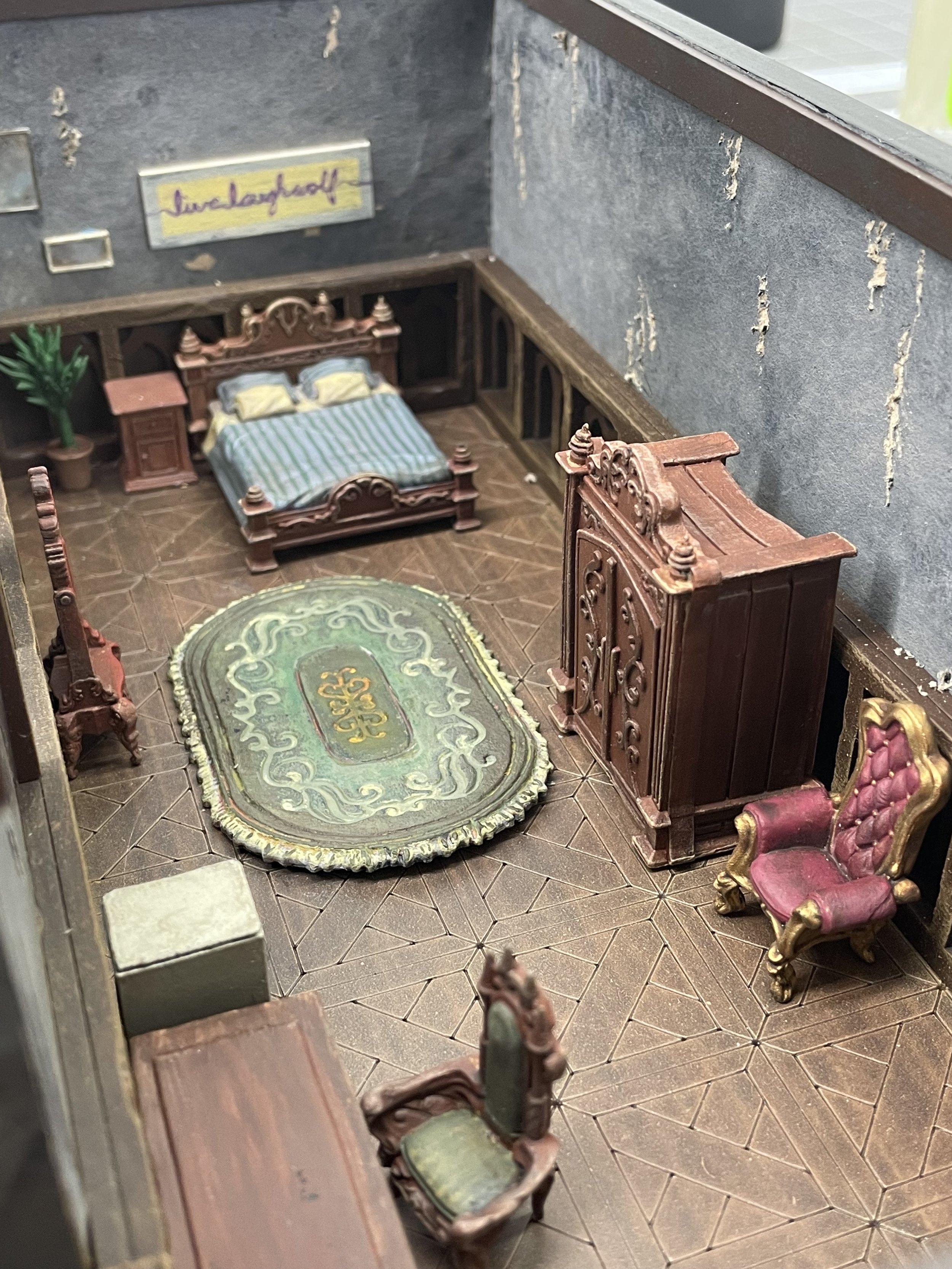 Dimension 20 | Fantasy High Junior Year | Prop and stage fabrication/painting/needle felting