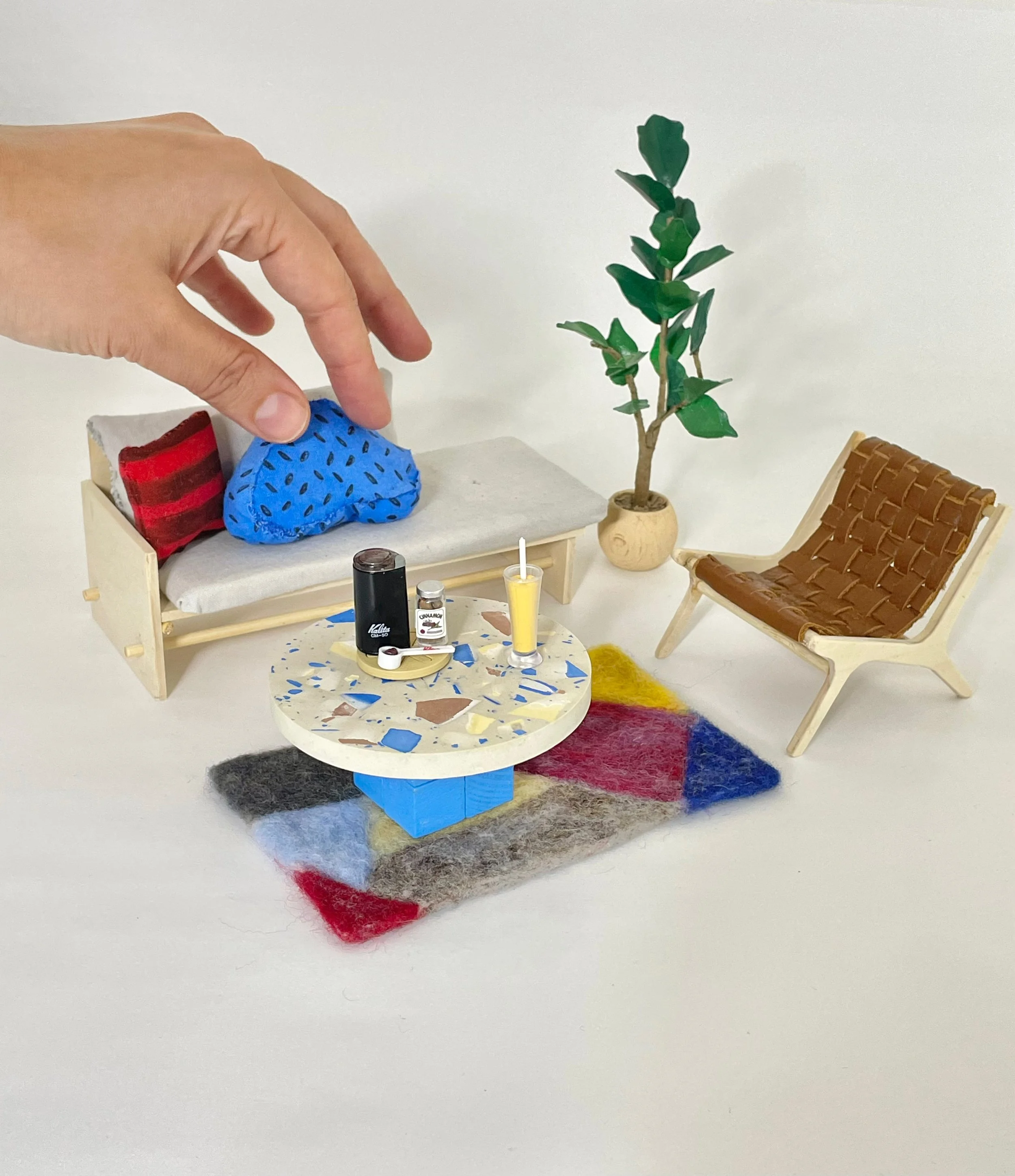 Mid-century Living Room | Fabricator & painter
