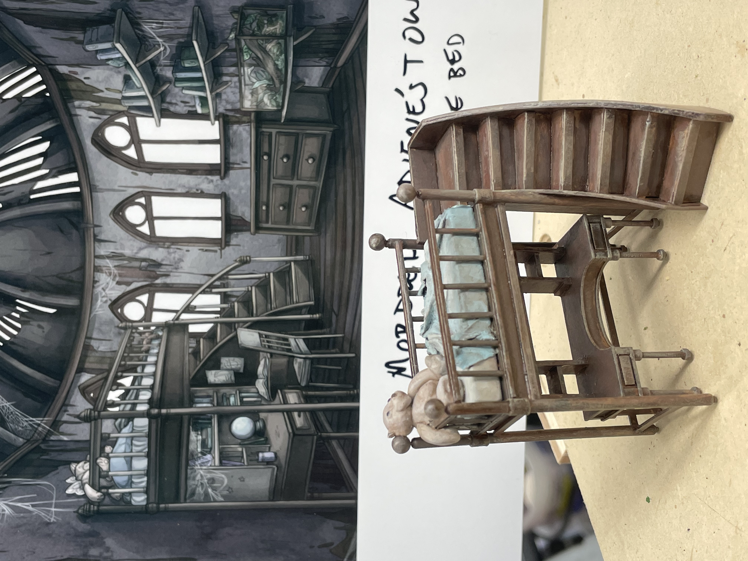 Dimension 20 | Fantasy High Junior Year | Prop and stage fabrication/painting/needle felting