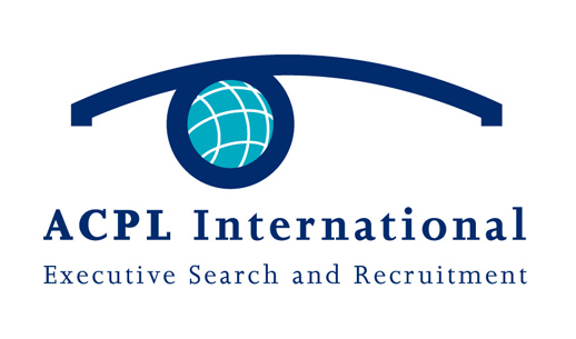 Logo of ACPL International with a stylized arch and globe, and text 'ACPL International' and 'Executive Search and Recruitment'.