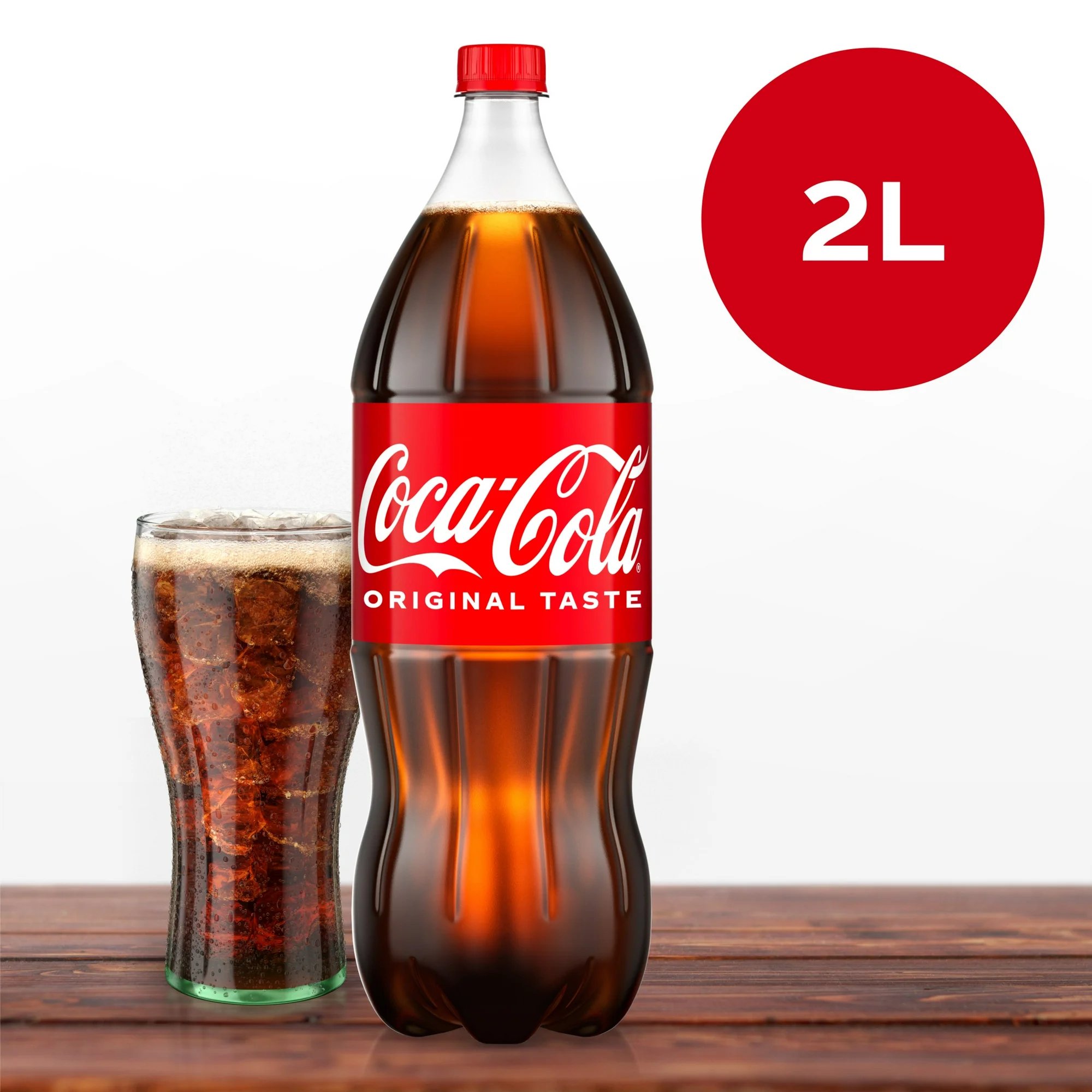 Coca-Cola Soda Pop, 2 Liters Bottle | Classic Refreshing Soft Drink