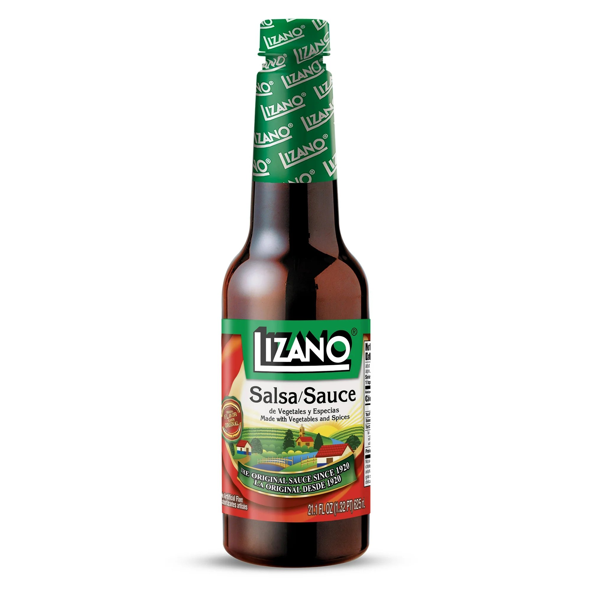 Lizano Sauce Original Flavor, Made with Vegetables and Spices, 21.1 fl oz