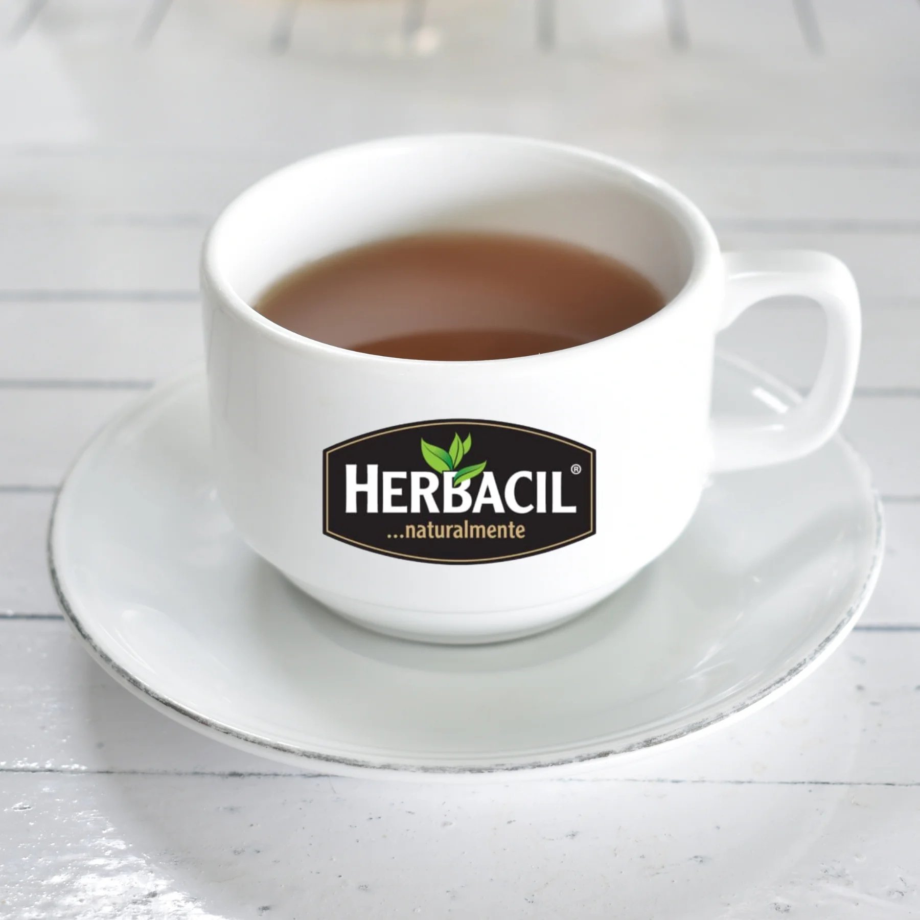 Herbacil Chamomile Tea, Caffeine-Free, 25 Tea Bags – Made with Chamomile Flowers
