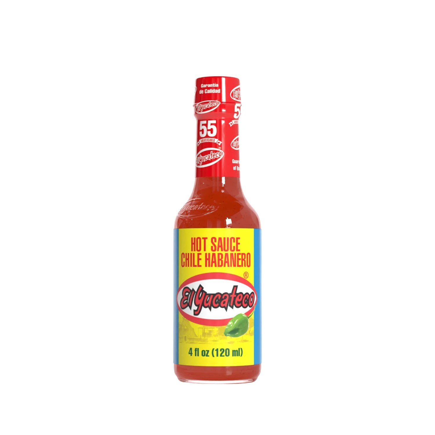 El Yucateco Habanero Red Hot Sauce – 4 fl oz