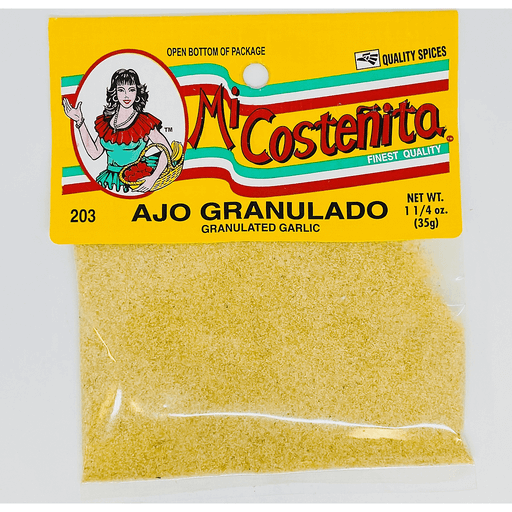 Mi Costeñita Granulated Garlic, 35g (1.23 oz)