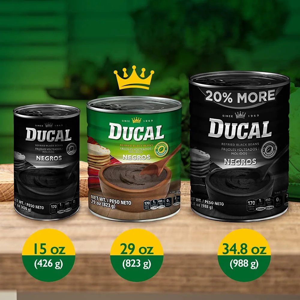Ducal Refried Beans – Authentic Central American Flavor