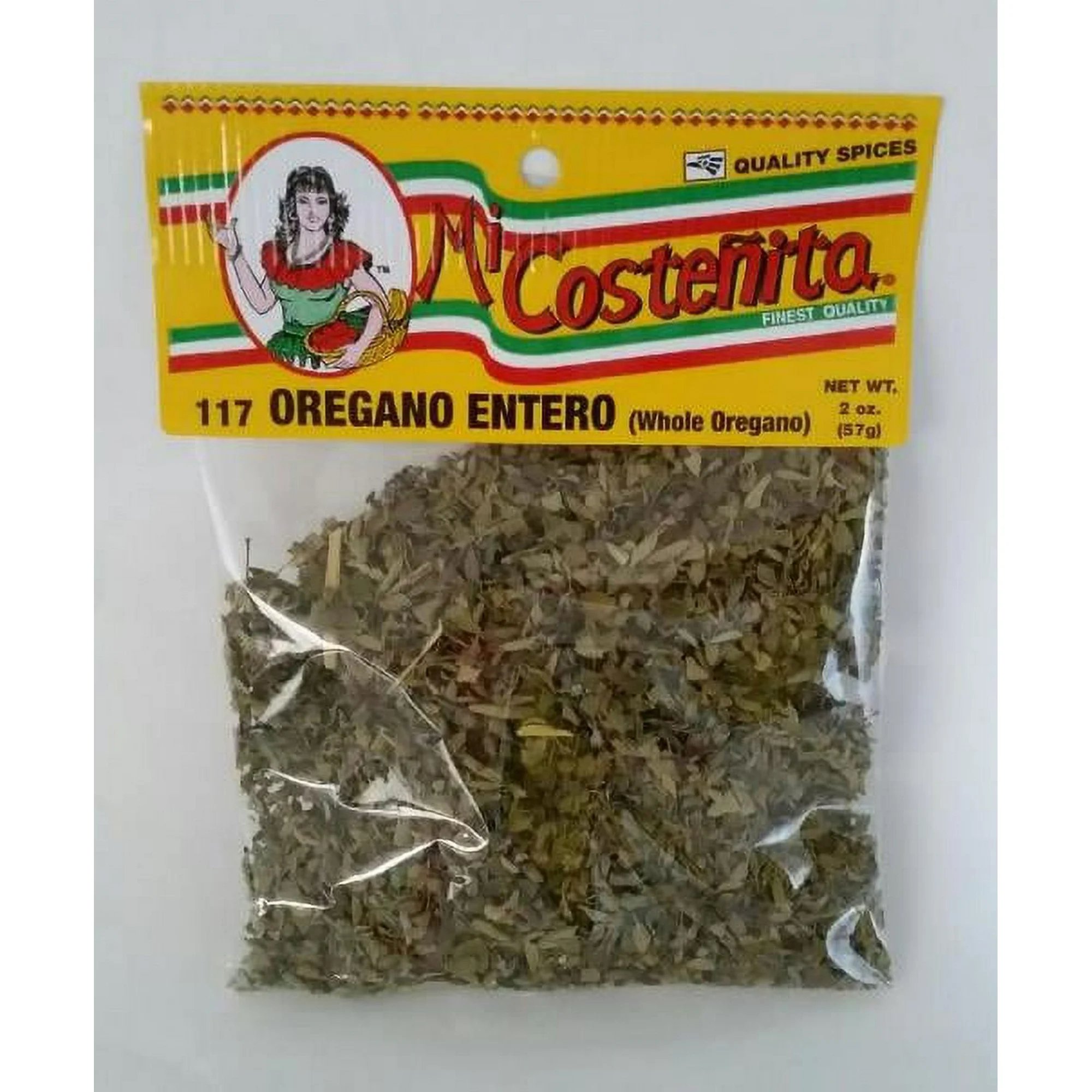 Mi Costeñita Oregano Entero, 0.5 oz (Whole Oregano)