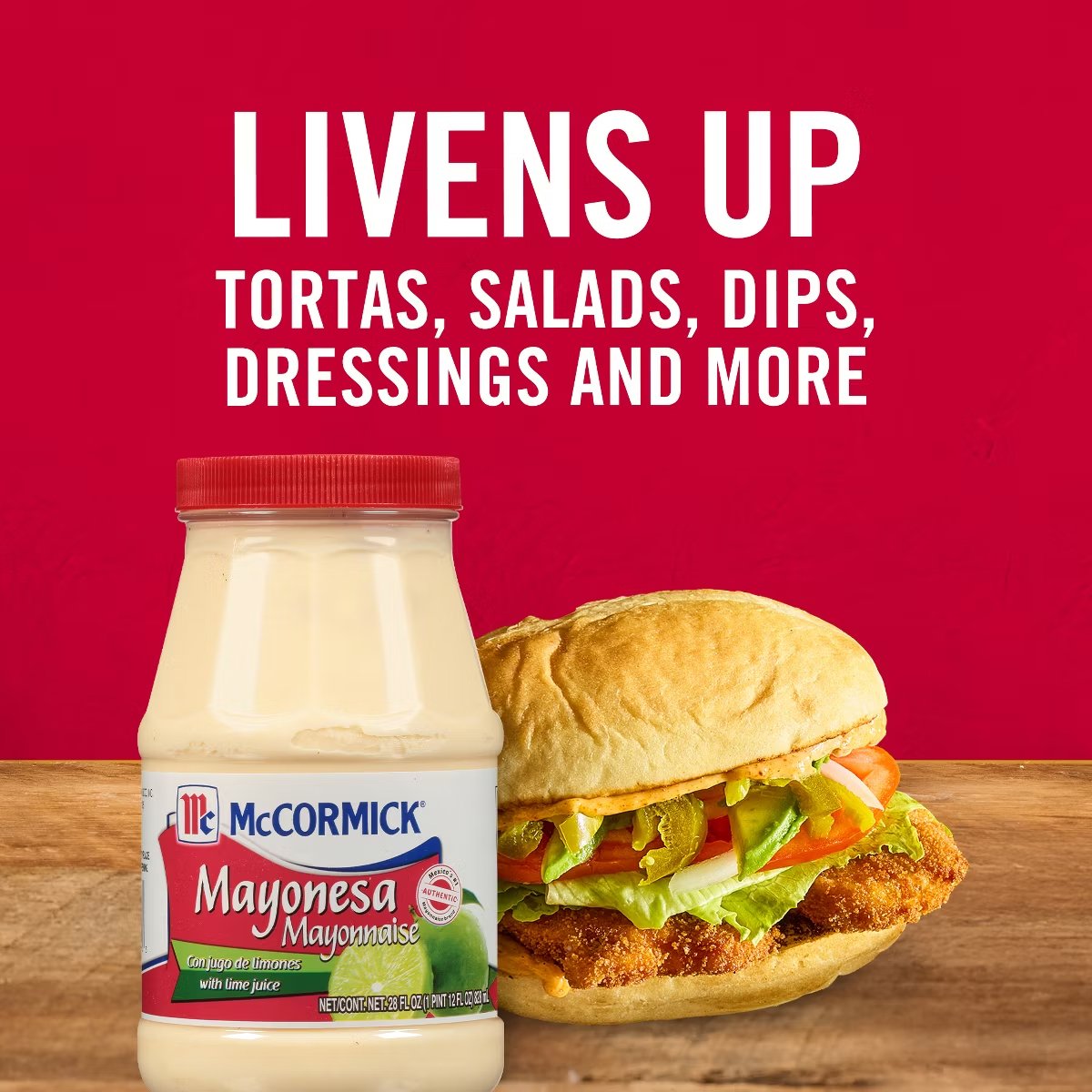 McCormick Mayonesa with Lime Juice – 14 fl oz