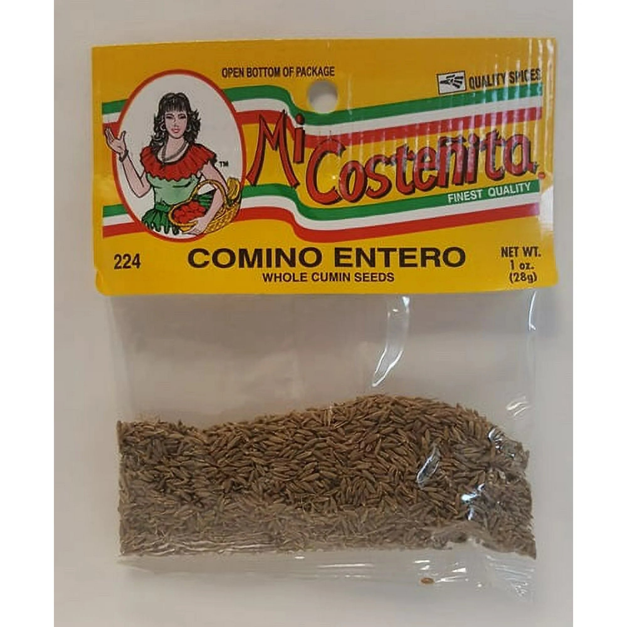 Mi Costeñita Comino Entero, 1 oz (Whole Cumin Seeds)