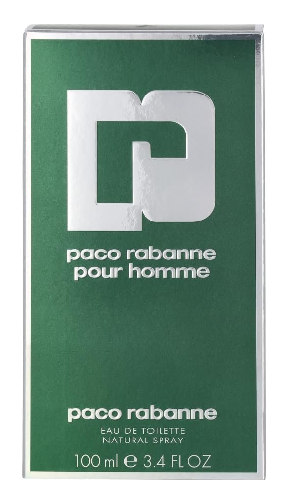PACO RABANNE Pour Homme Cologne 3.3 oz / 3.4 oz (100 ml) Eau De Toilette Spray