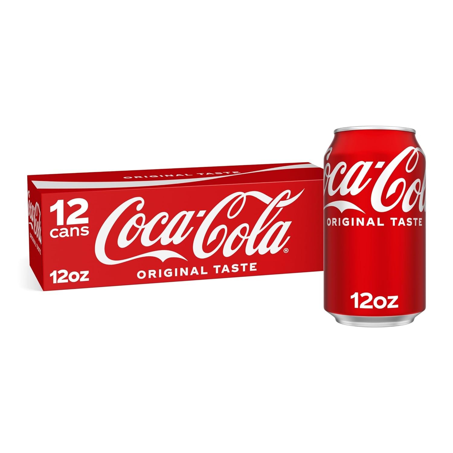 Coca-Cola, 12 fl oz, 12 Pack | Classic Carbonated Soft Drink