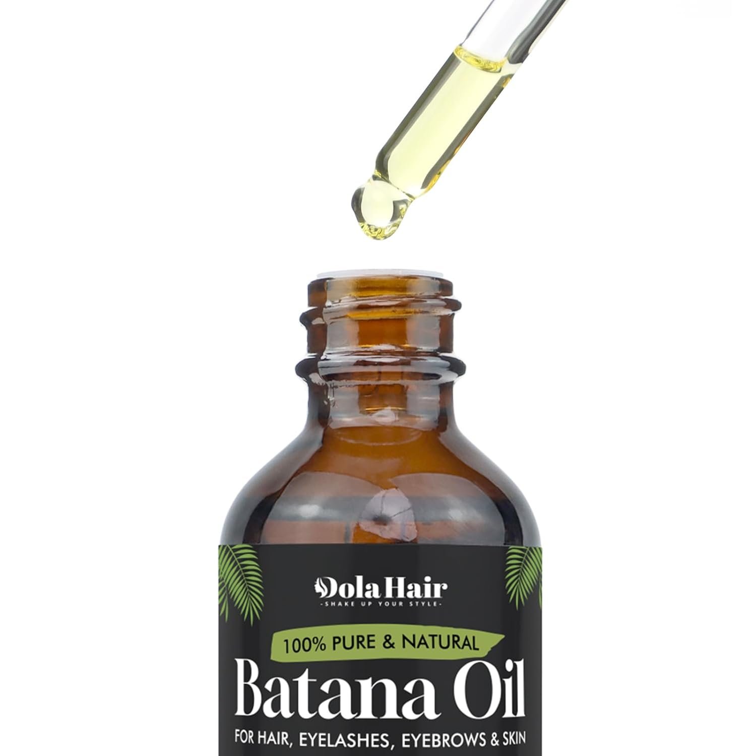 Batana Oil for Hair, Eyelashes, Eyebrows & Skin – 100% Natural – 60ml
