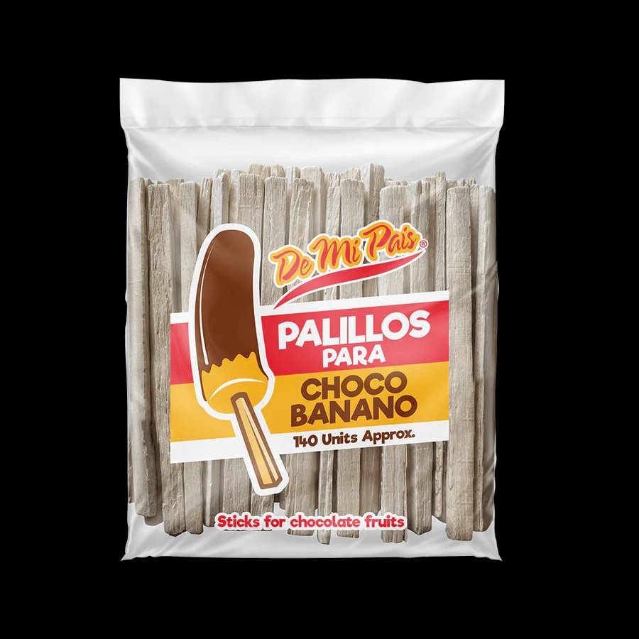 Palillo para Chocobanano 140 Units – Authentic Mexican Treat Sticks for Chocobanano