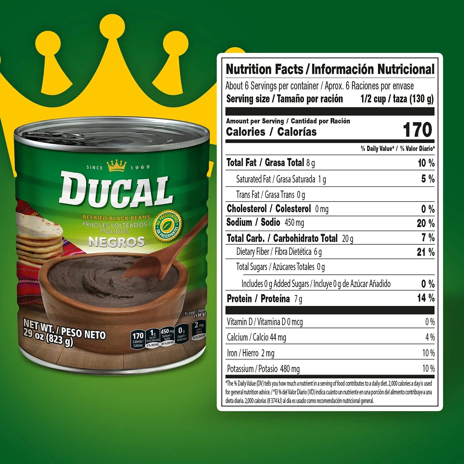 Ducal Refried Beans – Authentic Central American Flavor