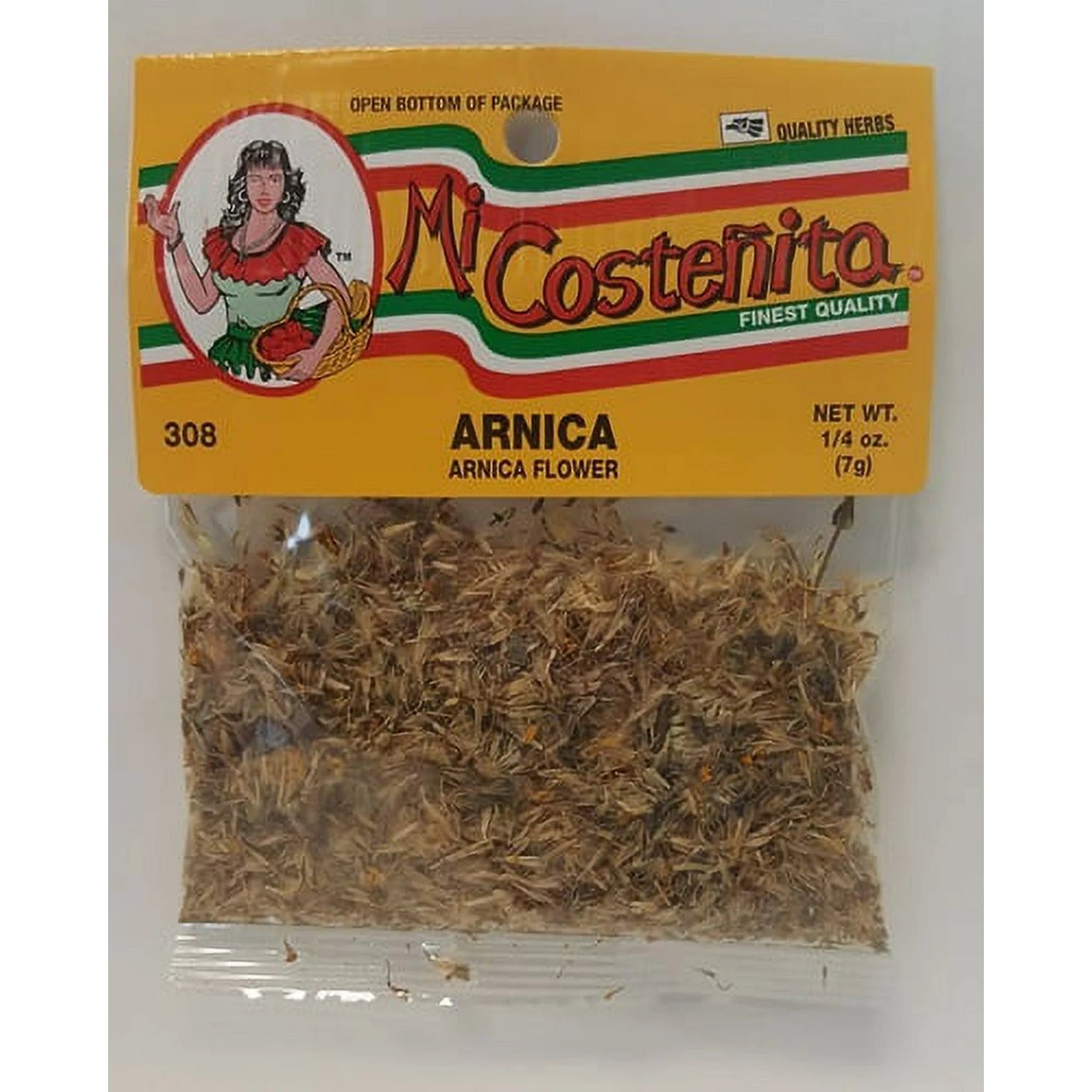 Mi Costeñita Árnica, 0.5 oz (Dried Arnica Flowers)