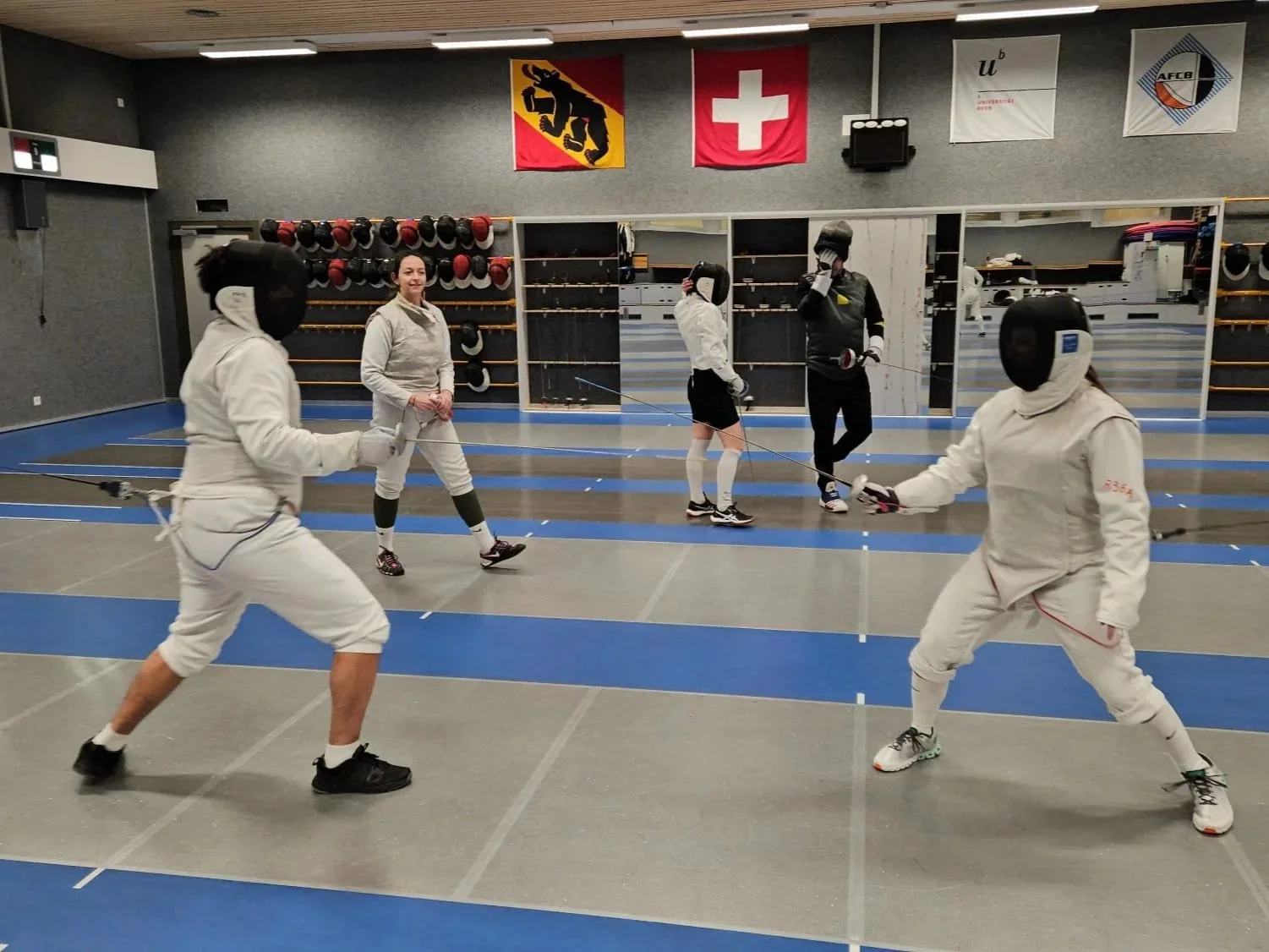 Fechten ausprobieren in Bern: So läuft ein Schnuppertraining beim AFCB ab