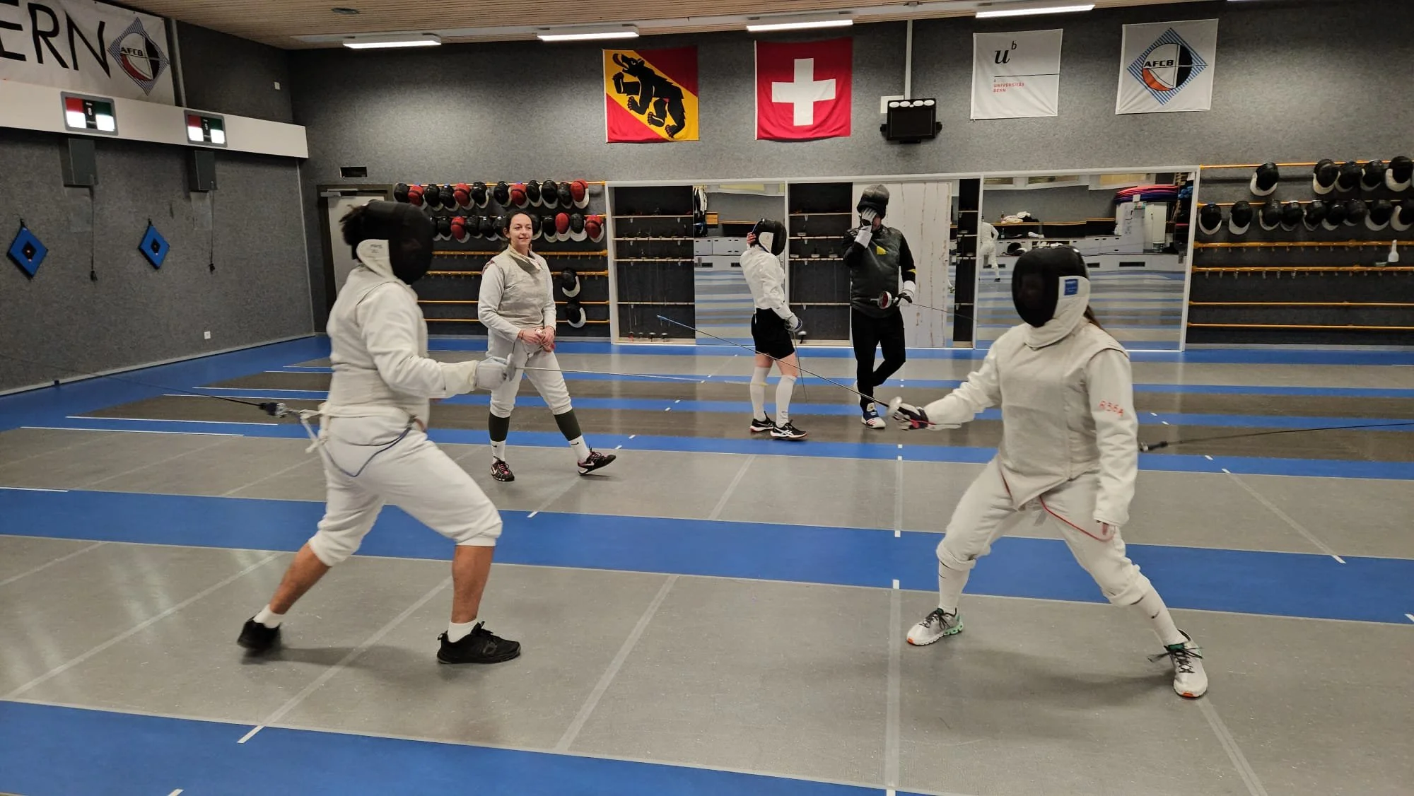 Schnuppertraining Fechten für Anfänger beim AFCB in Bern