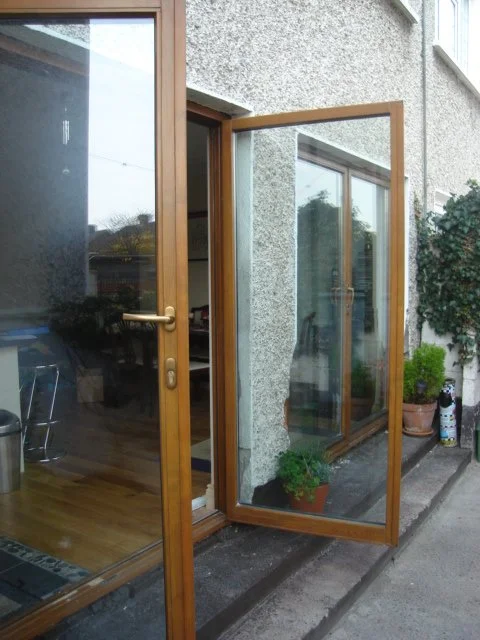 Open Timber Outward opening French Doors