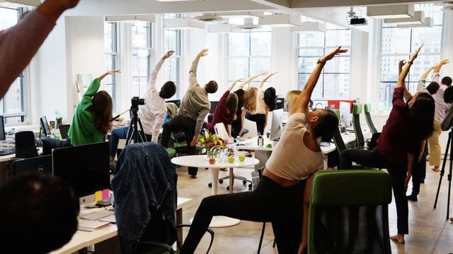 Corporate Yoga: The Productivity Power Move Your Office Needs
