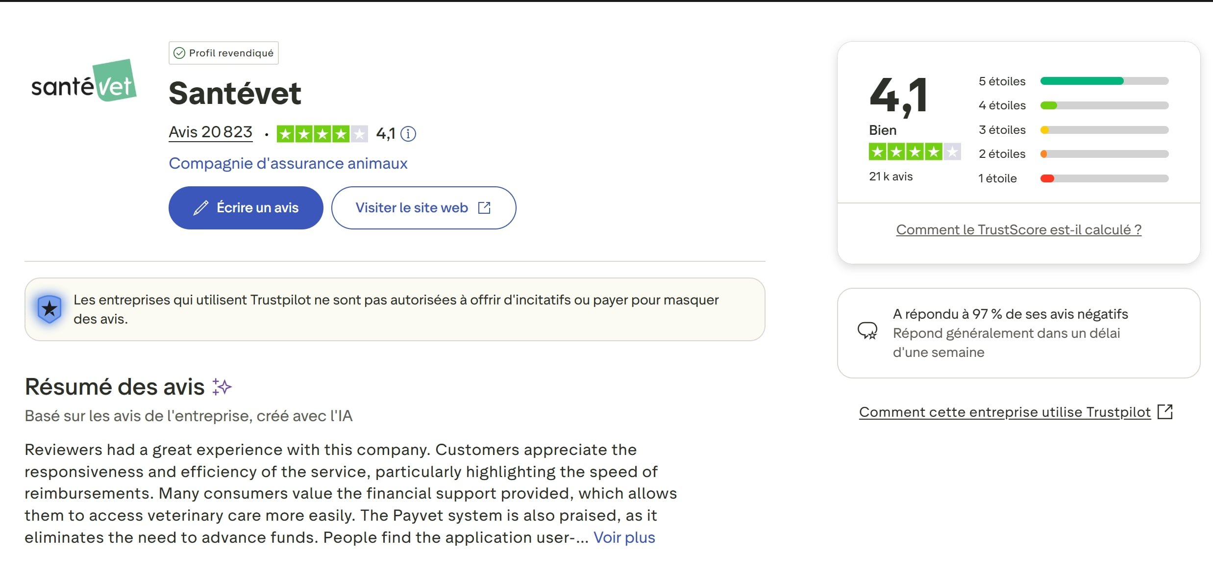 santevet utilisateurs