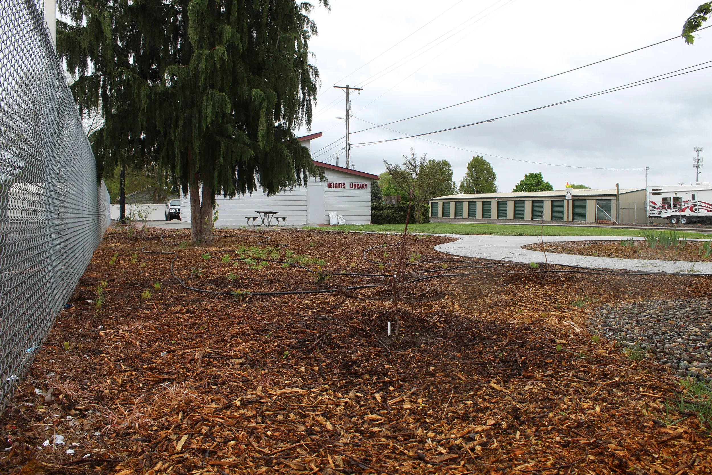 Heights Branch Public Library Learning Garden