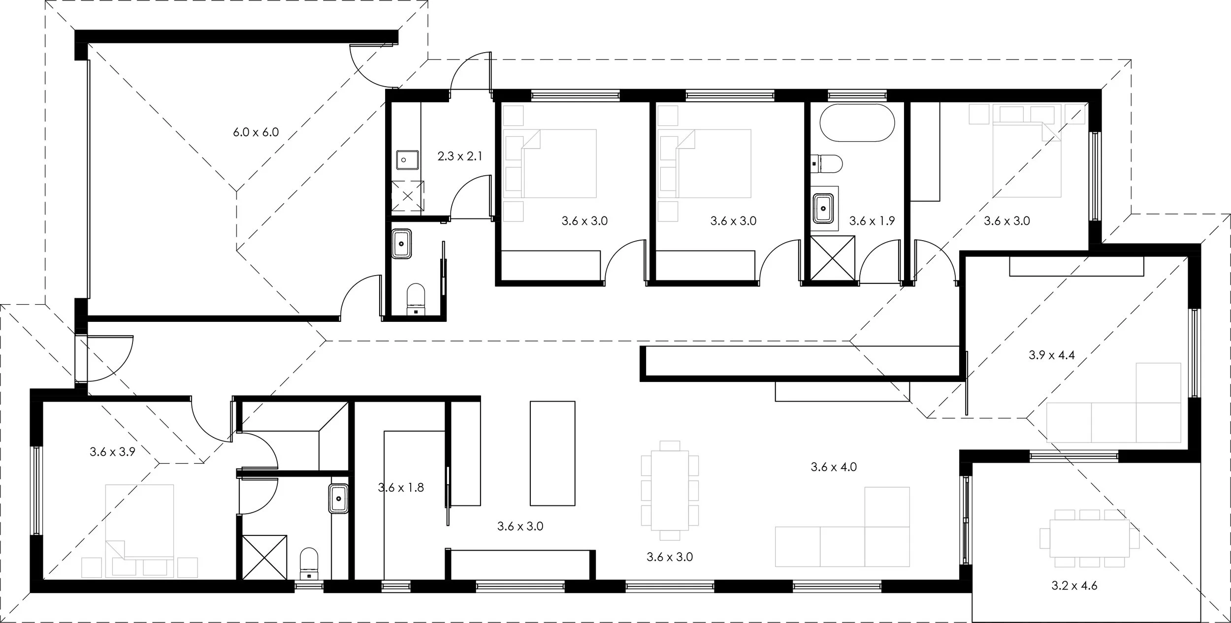 Our inhouse design team can provide you with turn key solutions for you - plans available for purchase